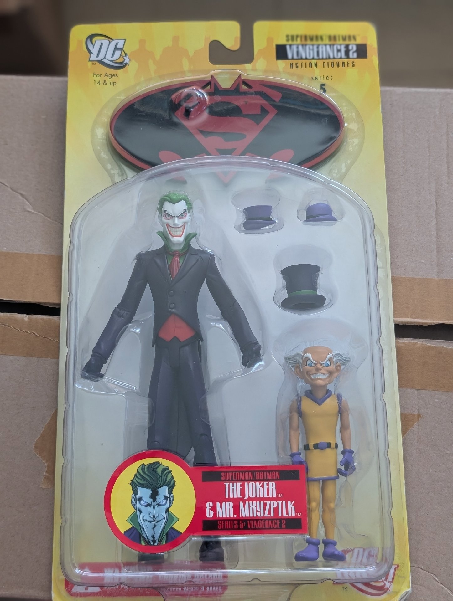 DC Direct Superman Batman Vengeance 2 Joker & Mr Mxyzptlk Action Figures, DC Direct, Small, New condition — preloved on SilentSale®