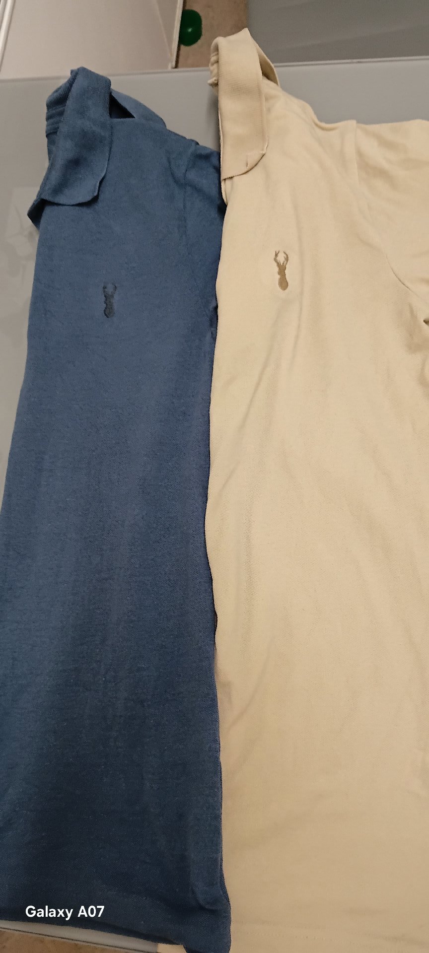 Next Boys Polo Shirts Blue and Beige 12 Years, Next, 12 years, Good condition — preloved on SilentSale®