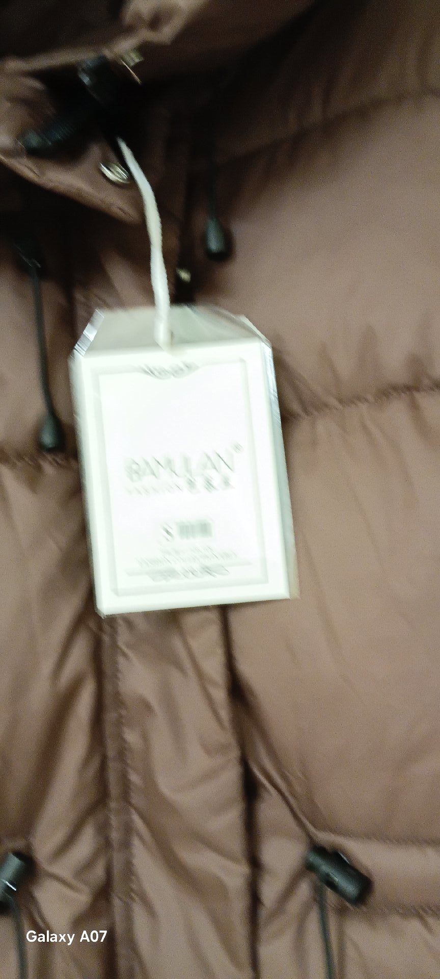 Bamulan Brown Puffer Coat with Hood – Size S, Bamulan, S, New condition — preloved on SilentSale®