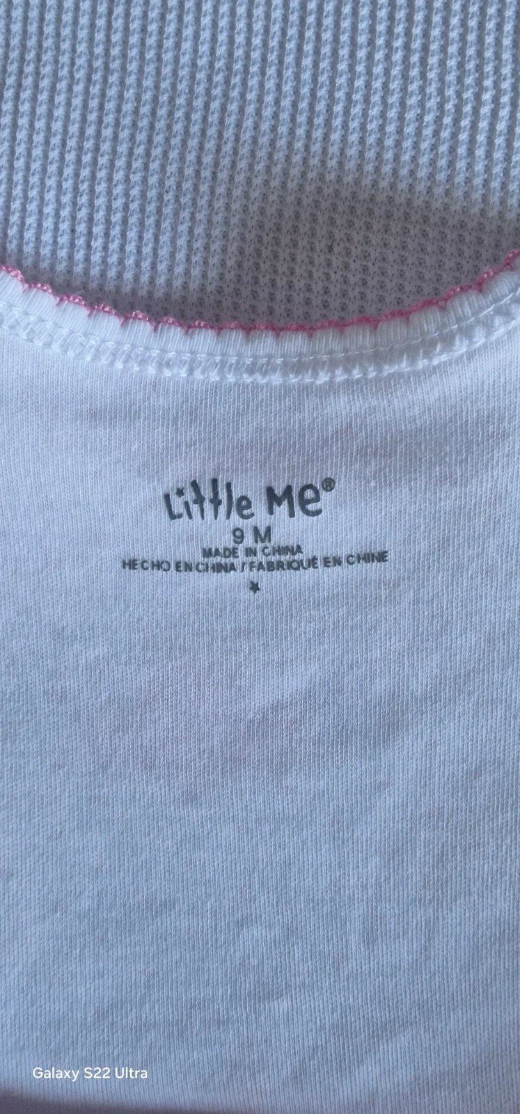 Girls dress, Little Me, 6-9 months / 68 cm, Excellent condition — preloved on SilentSale®