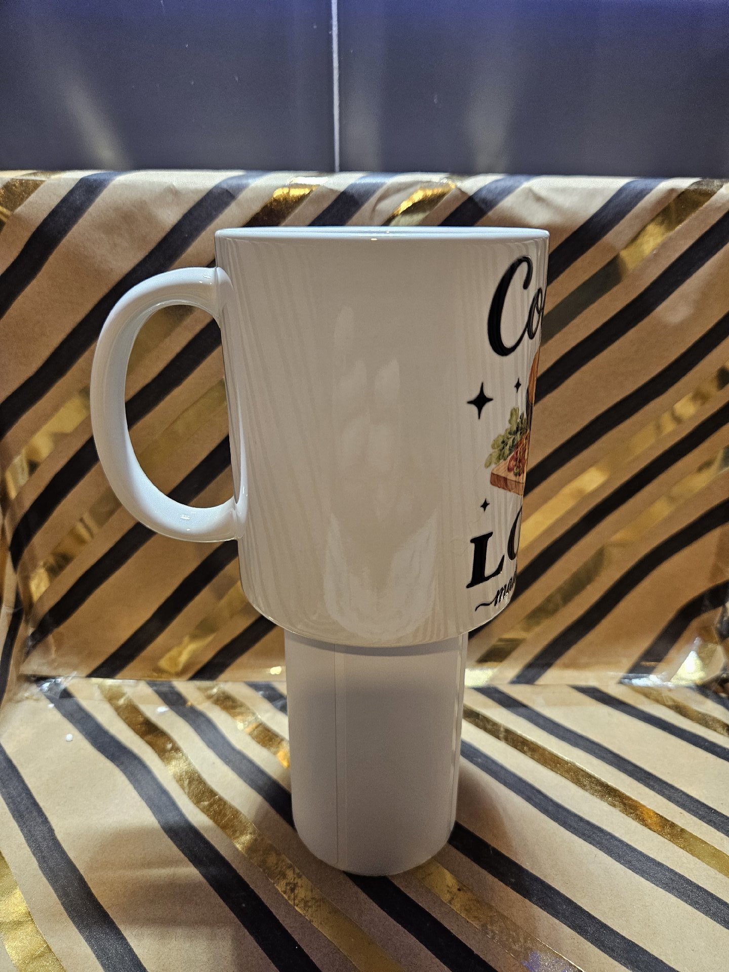 Cooking Is Love Made Visible Ceramic Mug, Unbranded, One Size, New condition — preloved on SilentSale®