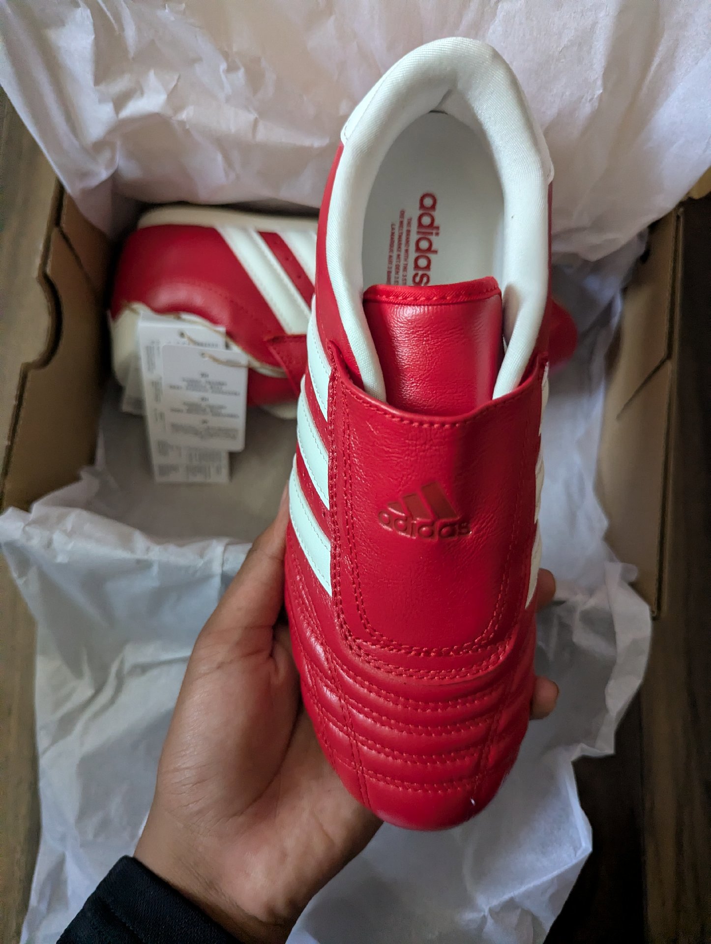 Adidas Red taekwondo Classic Trainers – UK 4.5, Adidas, 4.5, New condition — preloved on SilentSale®