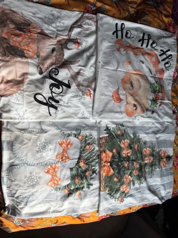 Christmas cushion covers x4, The Range, 60 x 60 cm, Excellent condition — preloved on SilentSale®