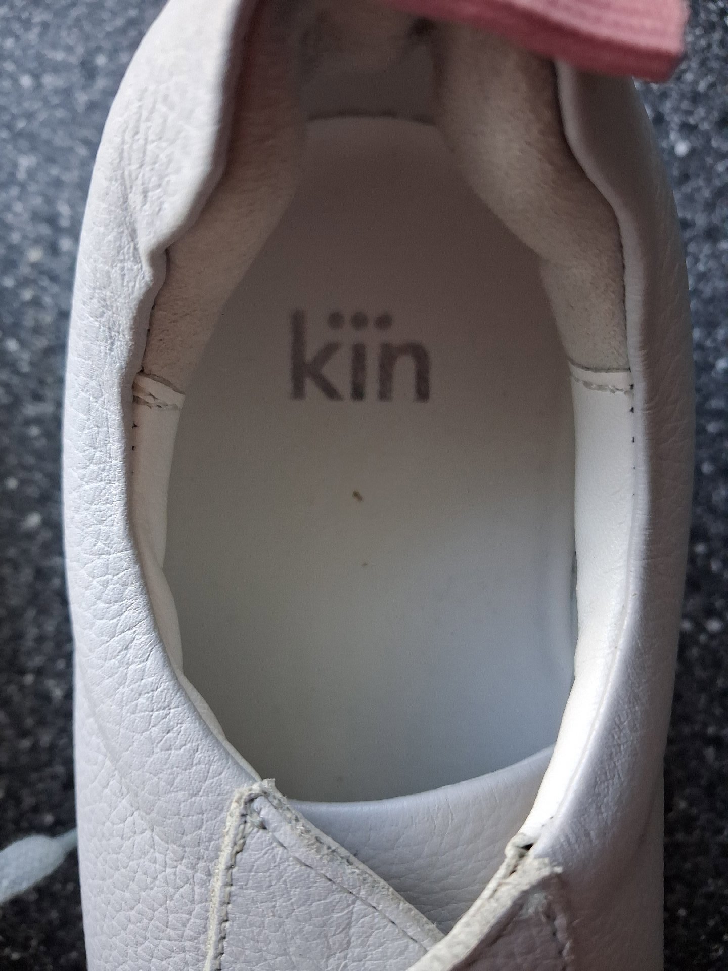 Kiin White Leather Platform Trainers – Size 5, Kiin, 5, Excellent condition — preloved on SilentSale®