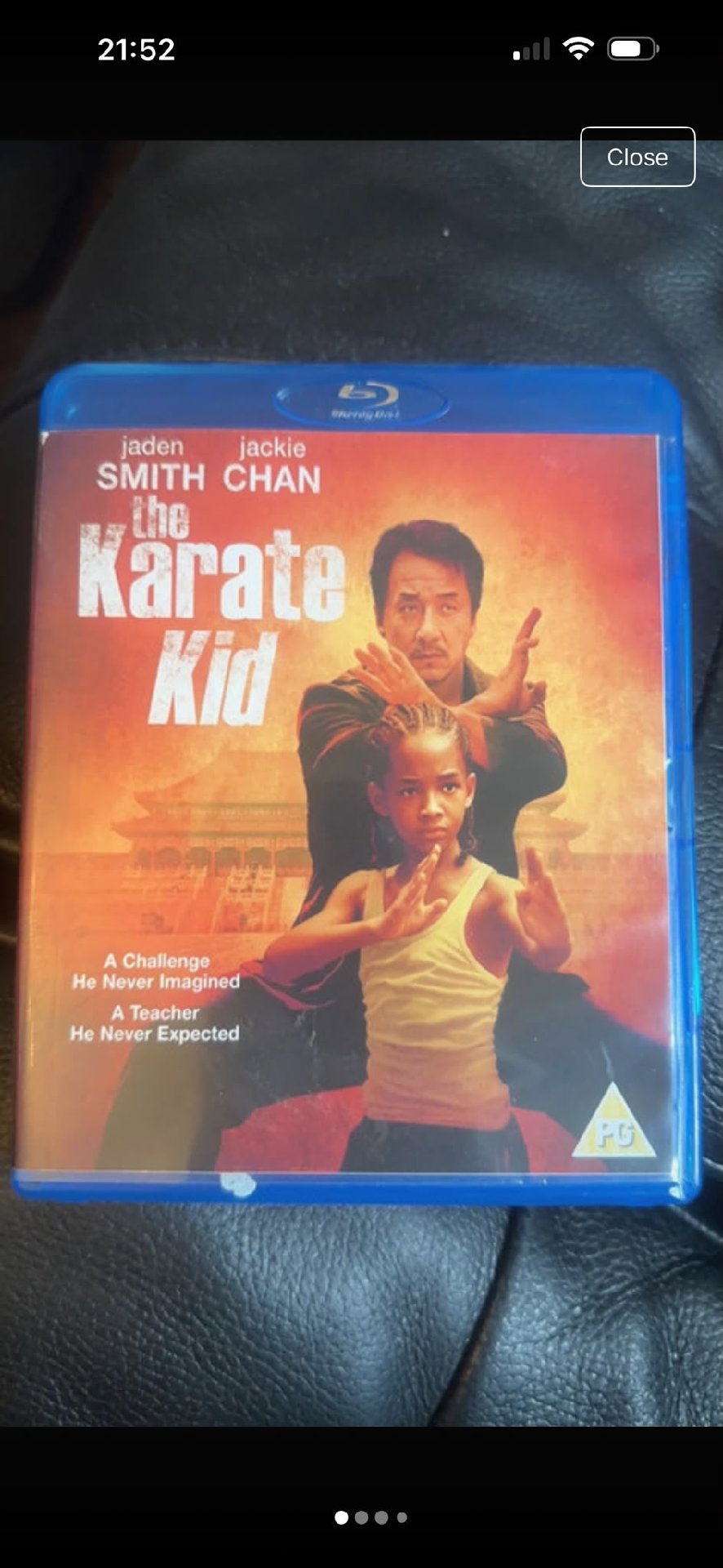 The Karate Kid Blu-ray Disc, blu, One Size, Excellent condition — preloved on SilentSale®