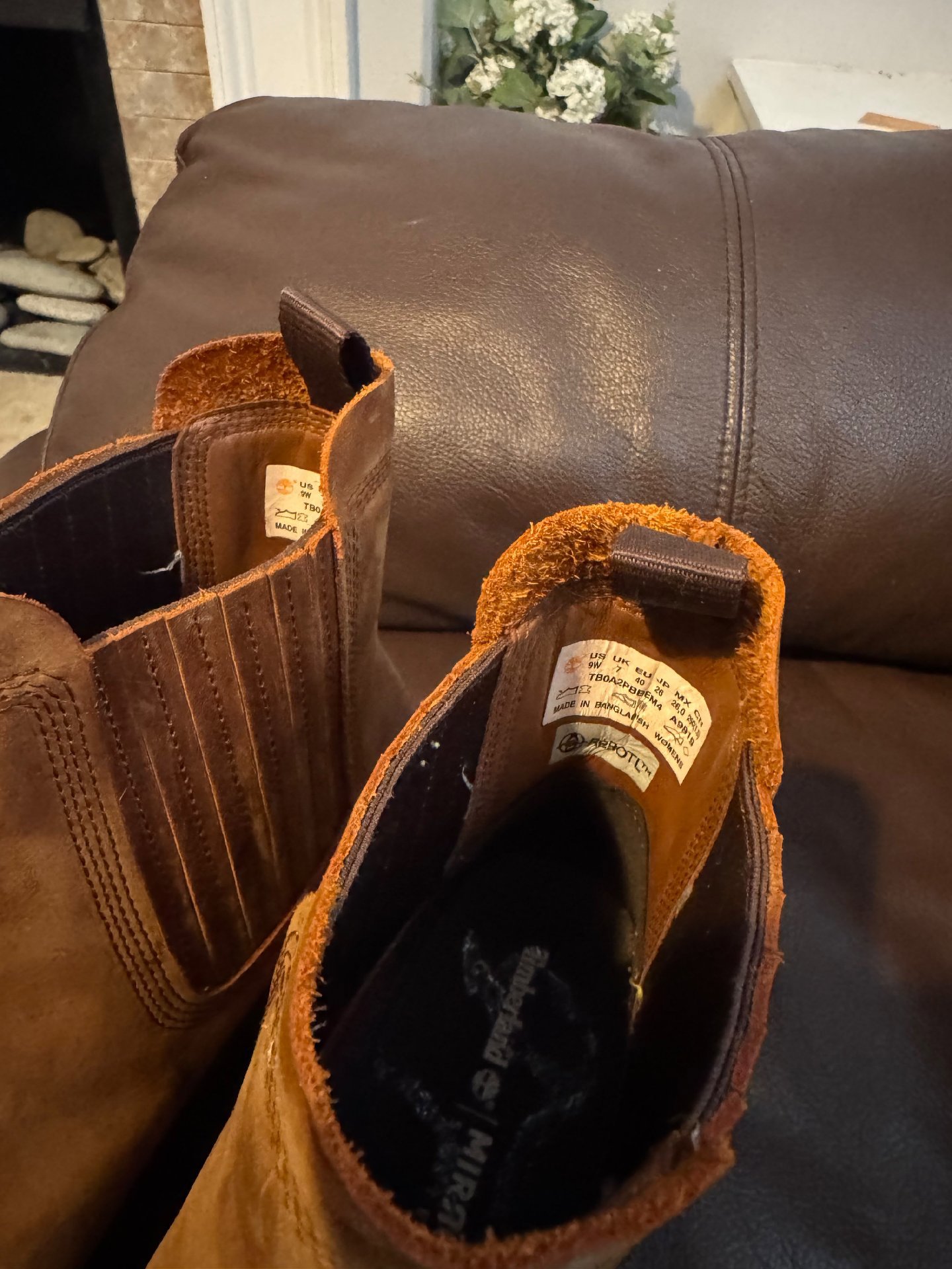 Timberland Brown Nubuck Chelsea Boots – UK 7 / EU 40, Timberland, 7, Good condition — preloved on SilentSale®