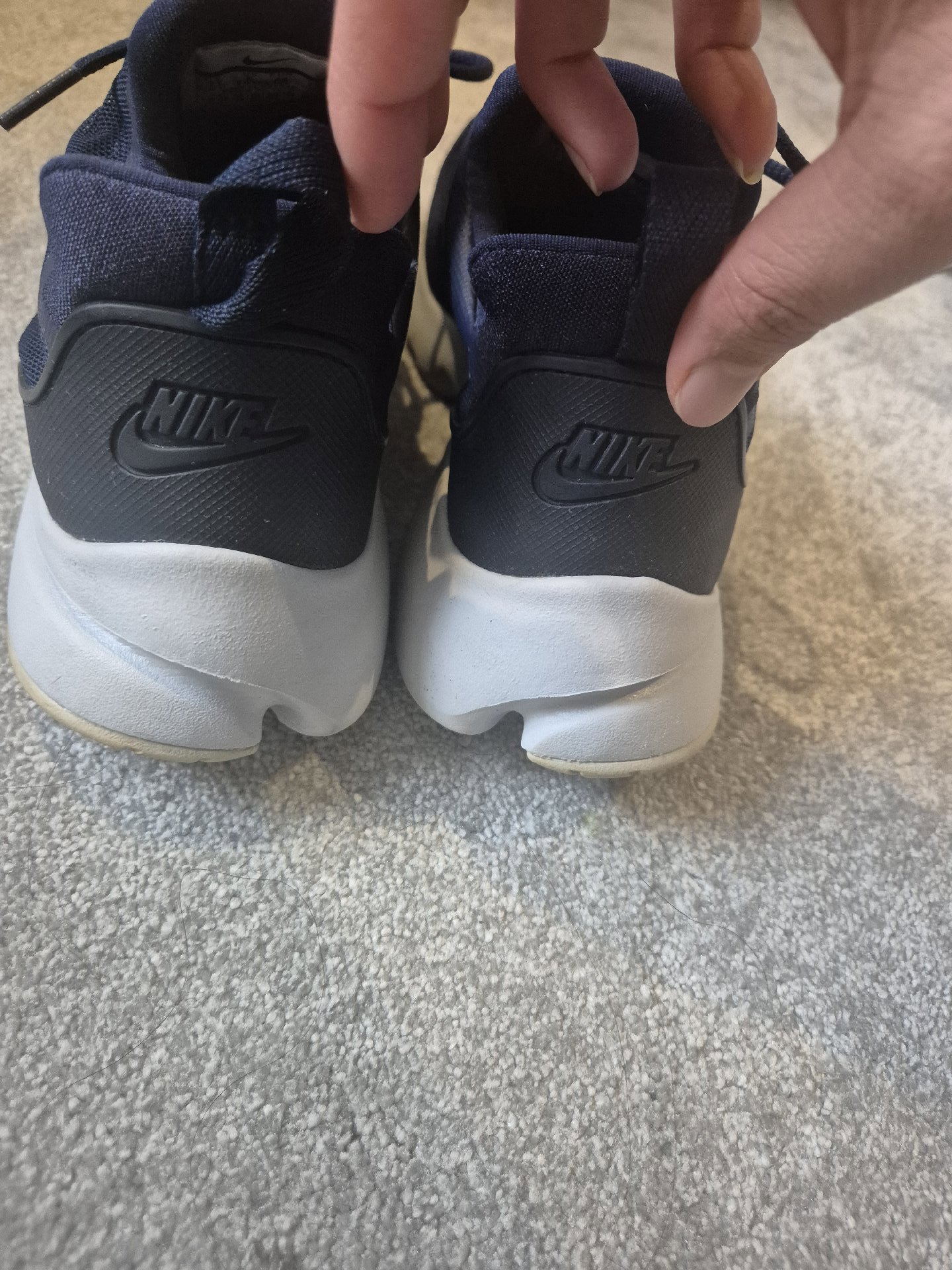 Nike Black Mesh Trainers, Nike, 6, Excellent condition — preloved on SilentSale®