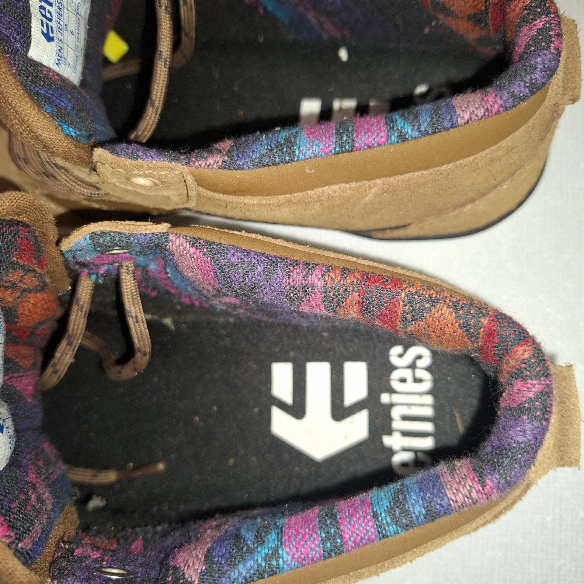 Etnies Men's Jefferson Mid SMU Brown Trainers UK 6, Etnies, 6, Excellent condition — preloved on SilentSale®