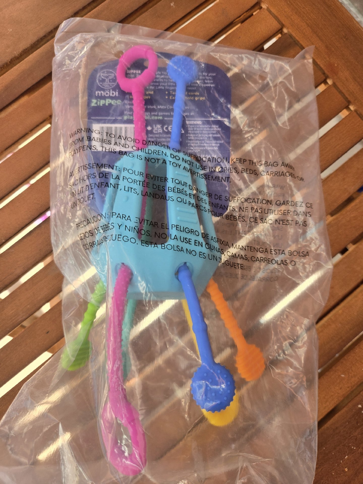 Mobi Zippee Sensory Teether Toy, Mobi, One Size, New condition — preloved on SilentSale®
