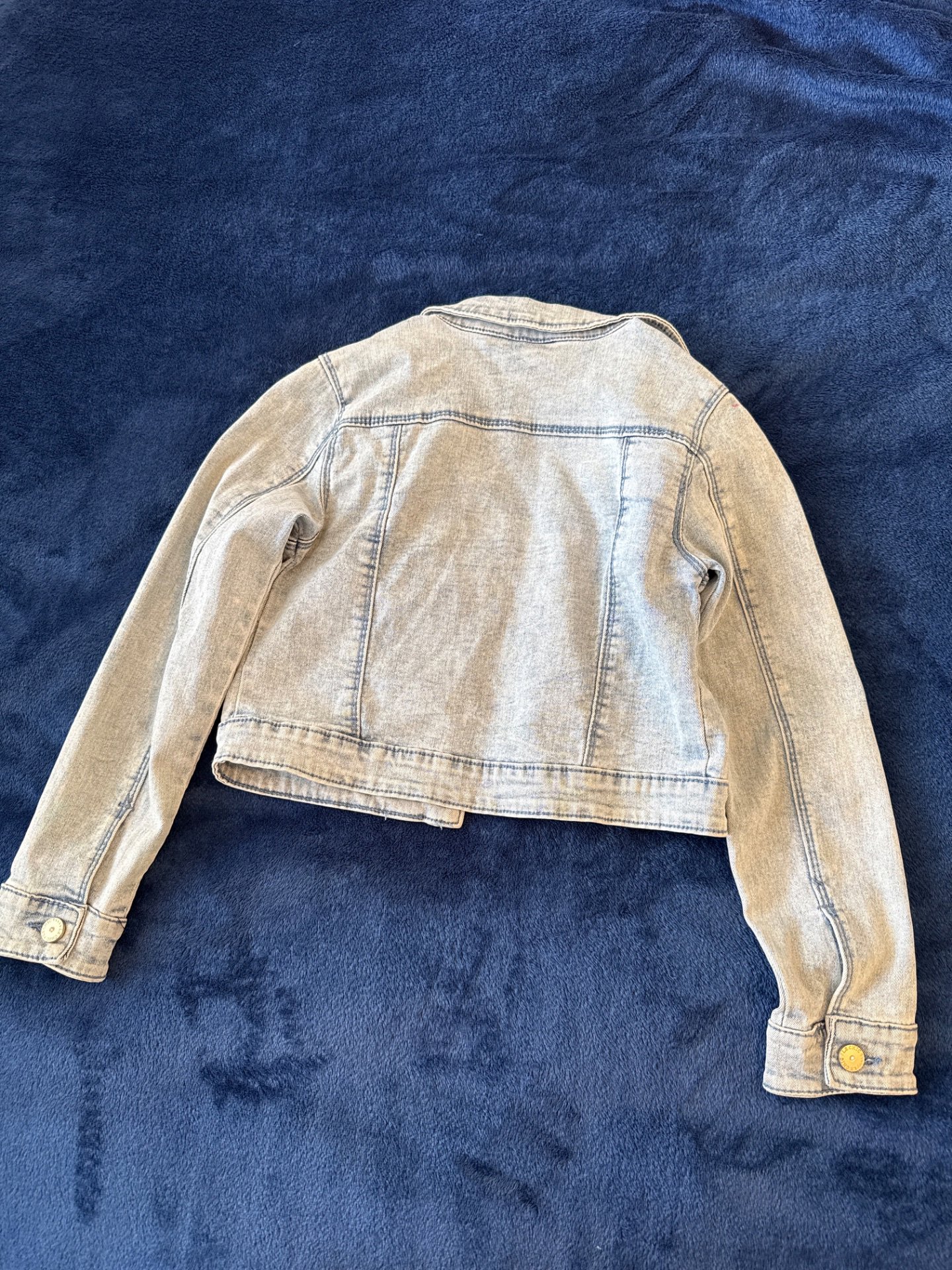 Light Blue Denim Jacket girls, Unbranded, 10 years, Good condition — preloved on SilentSale®