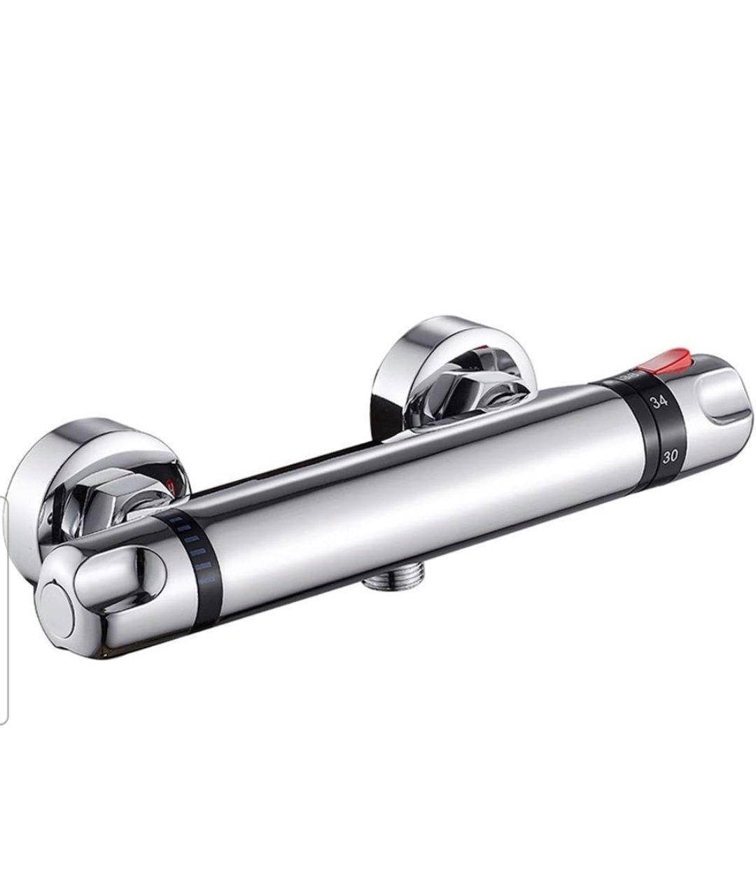 Modern Thermostatic Exposed Bar Control Shower Mixer Valve Tap Chrome Outlet, Unbranded, One Size, New condition — preloved on SilentSale®