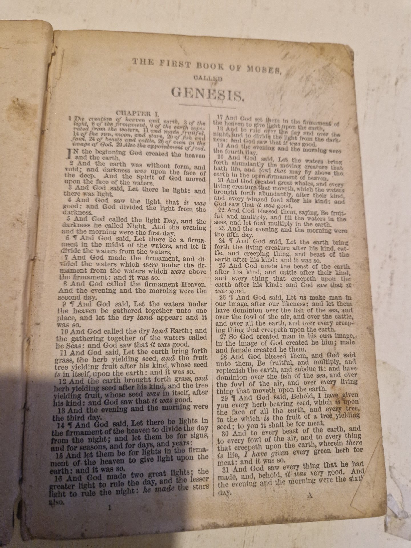 Holy Bible Old Leather Cover Religious Book, Unbranded, One Size, Fair condition — preloved on SilentSale®