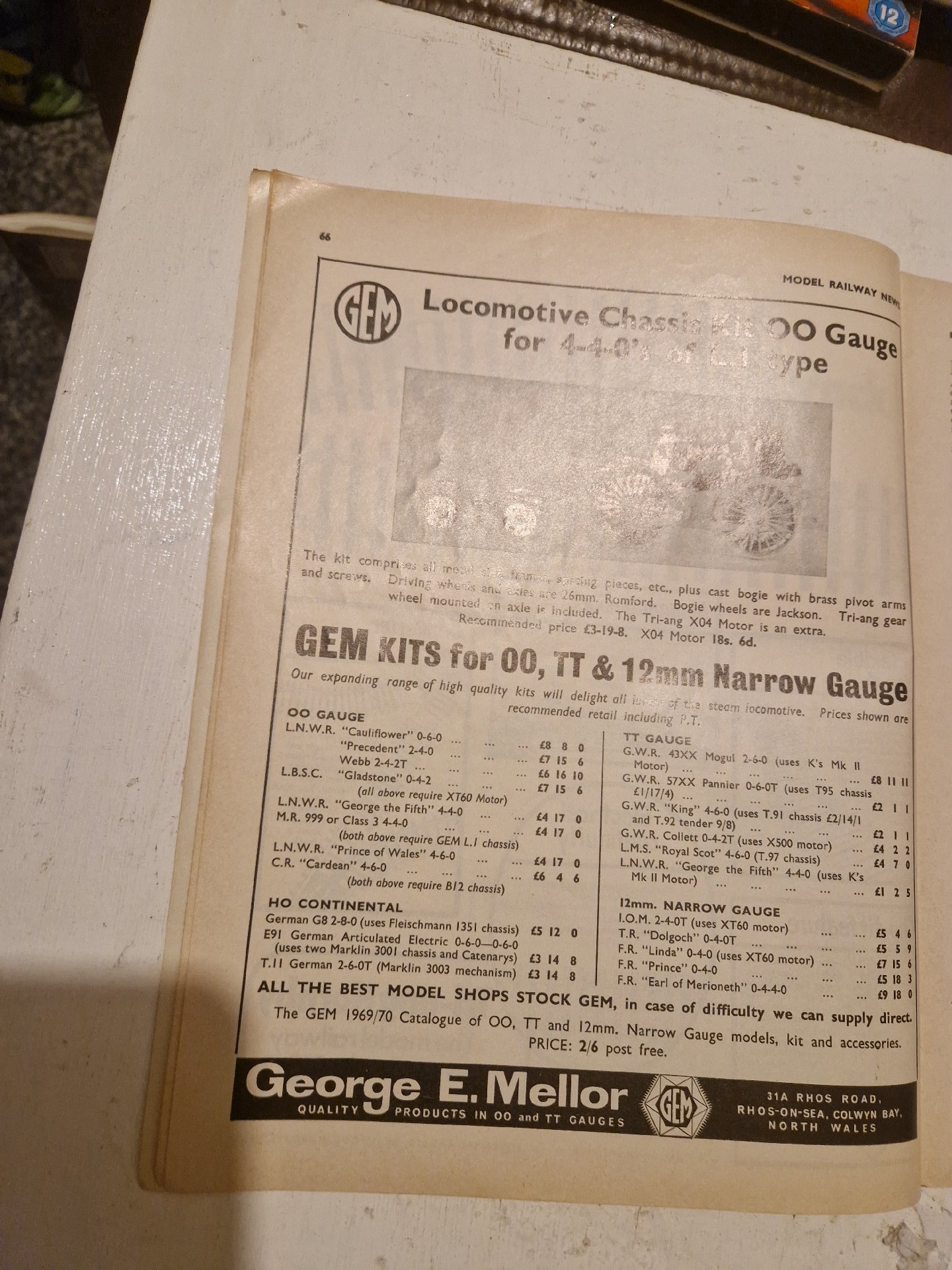 February 1970 issue of 'Model Railway News' hobby magazine, Ian Allan, Paperback, Excellent condition — preloved on SilentSale®
