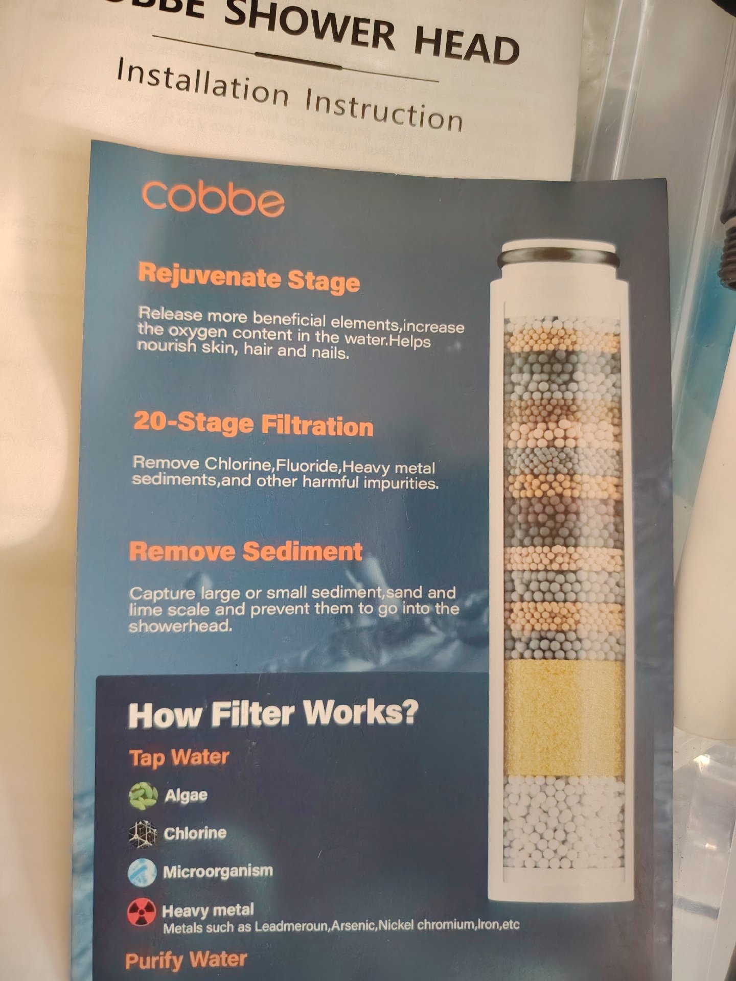  Shower Head , Cobbe, Small, New condition — preloved on SilentSale®