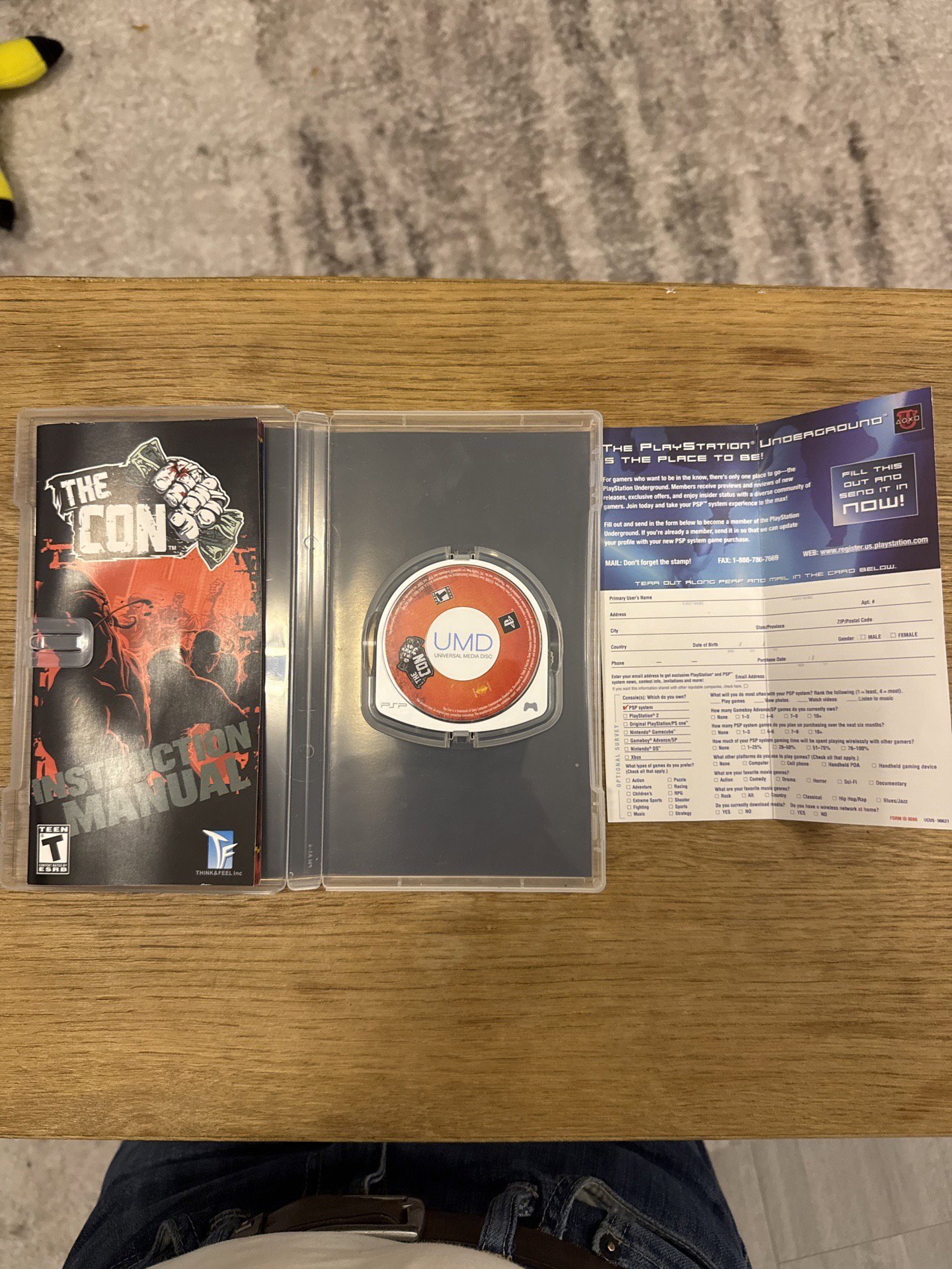 The Con - PlayStation Portable, PlayStation, One Size, Excellent condition — preloved on SilentSale®