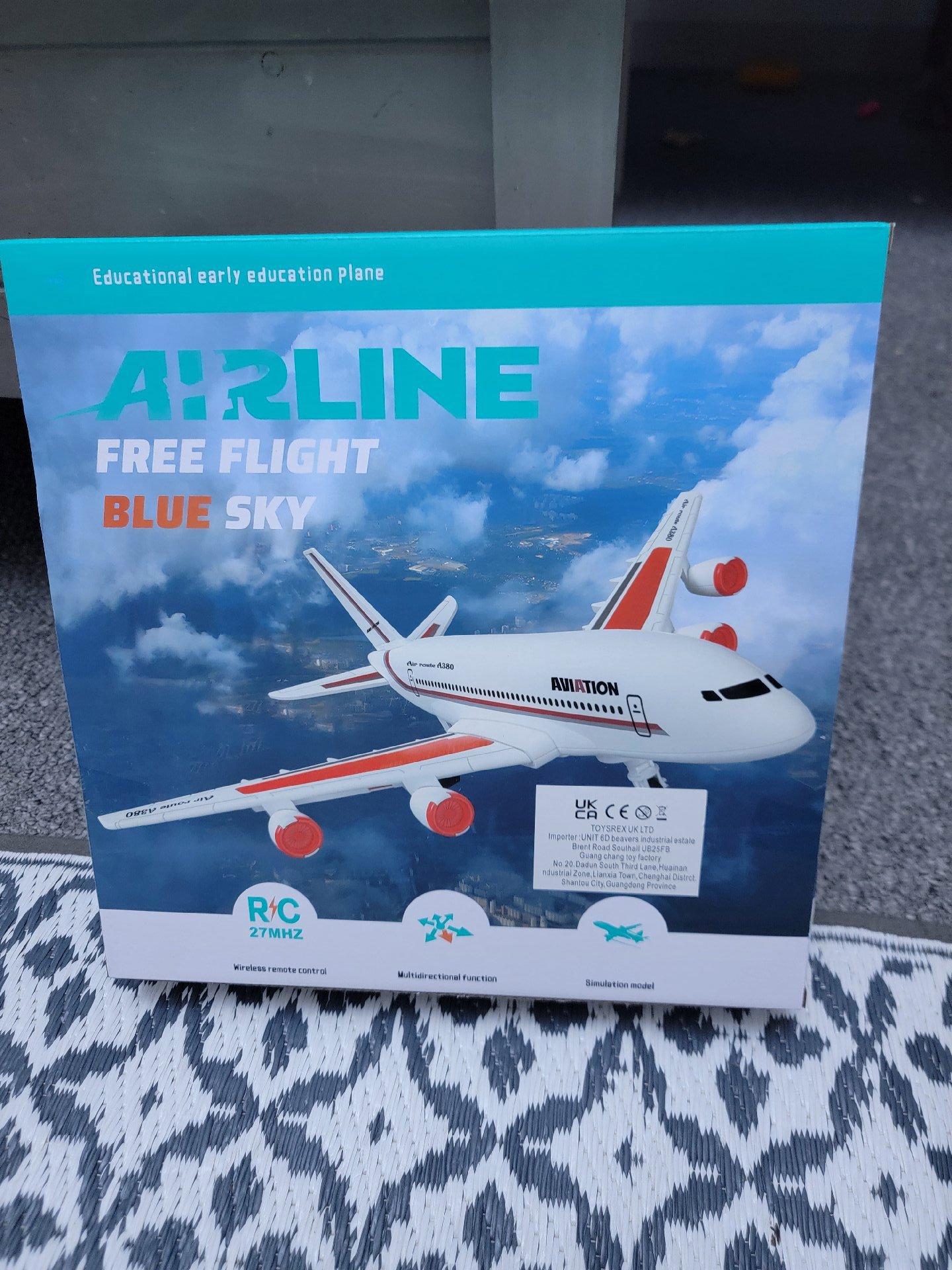 Airline Remote Control Airplane Toy for Ages 3+, Unbranded, One Size, New condition — preloved on SilentSale®