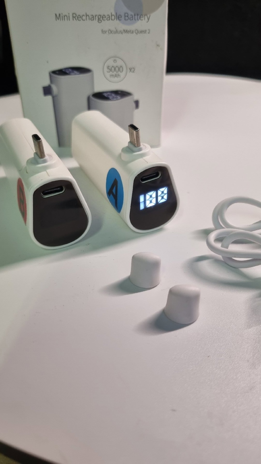 Cookbook Mini Rechargeable Battery For Oculus/Metal Quest 2, 5000mah X2, Cooopoo, One Size, Like New condition — preloved on SilentSale®