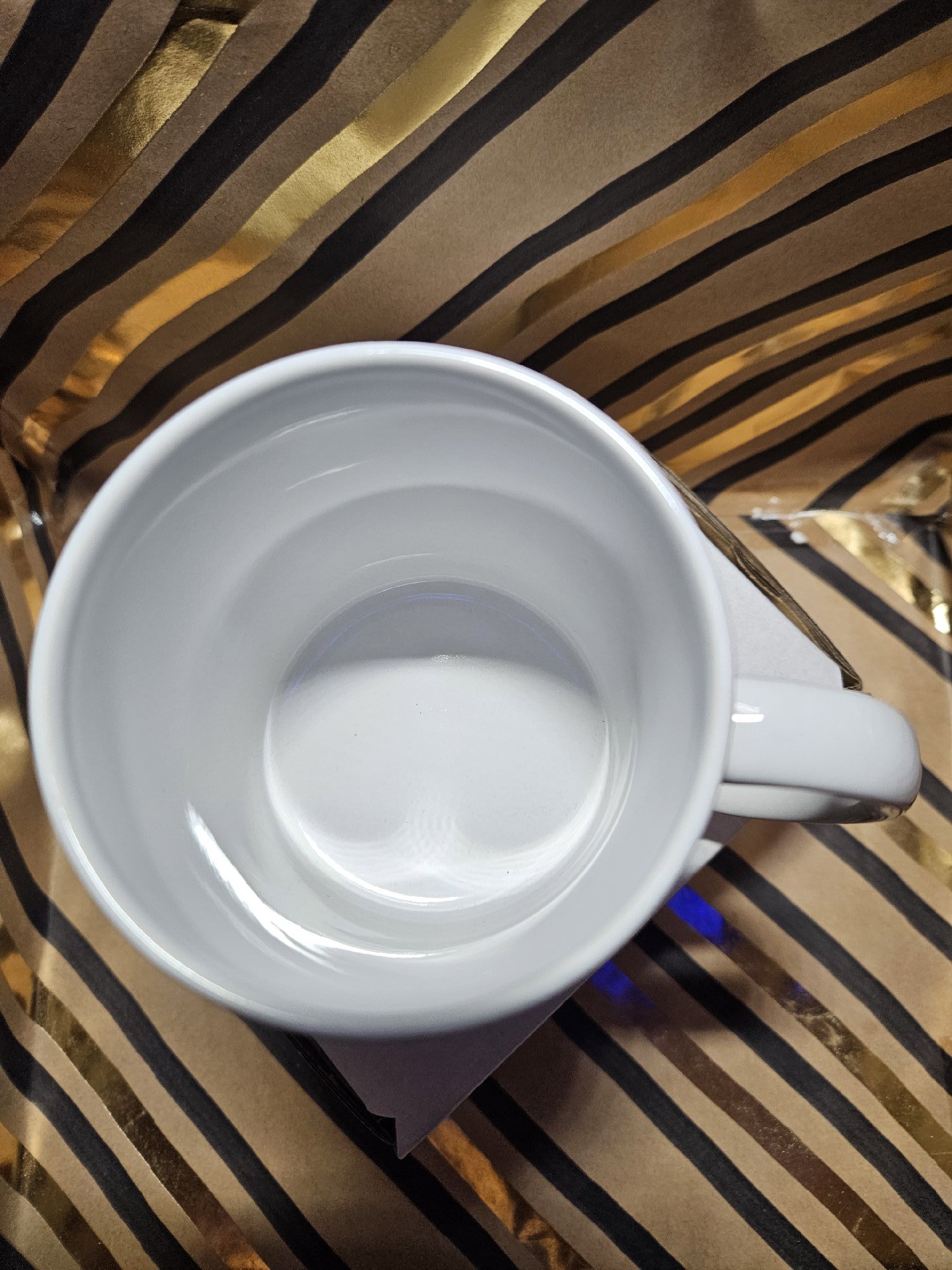 Ceramic Mug with 'Hold on Let Me Overthink This' Print, Unbranded, One Size, New condition — preloved on SilentSale®