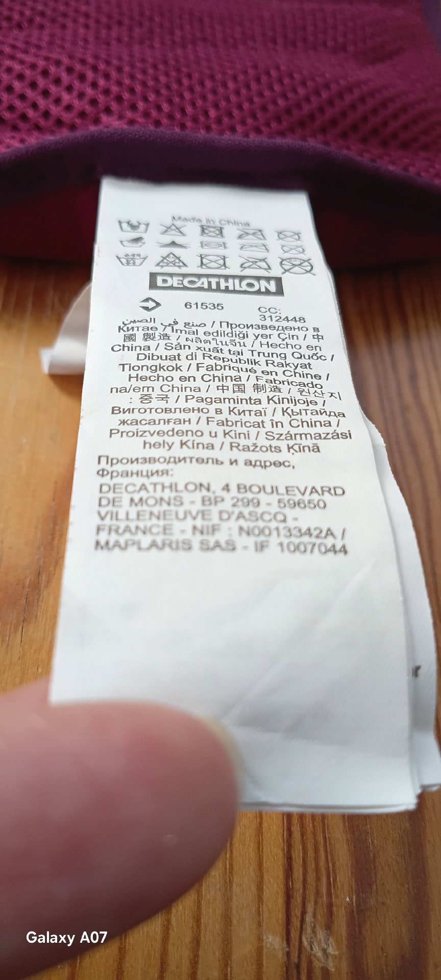 Purple 1kg Adjustable Ankle or Wrist Weights Pair, Decathlon, 1kg each, Good condition — preloved on SilentSale®