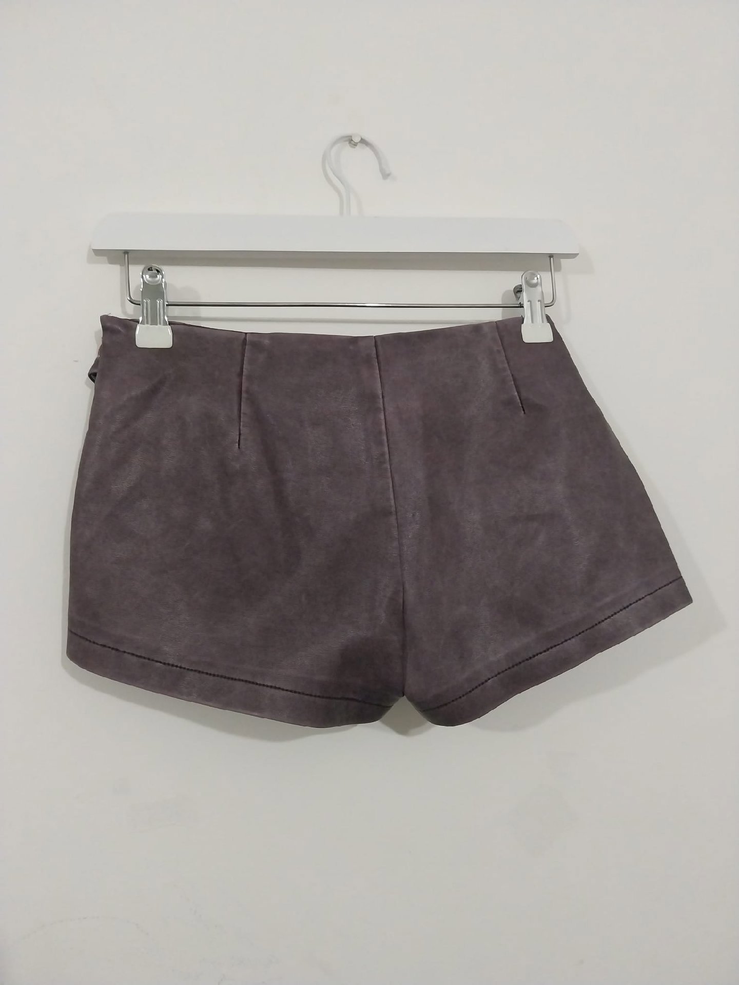 Brown Faux Leather Shorts With Belt – Size XXS, Motel, XXS, Excellent condition — preloved on SilentSale®