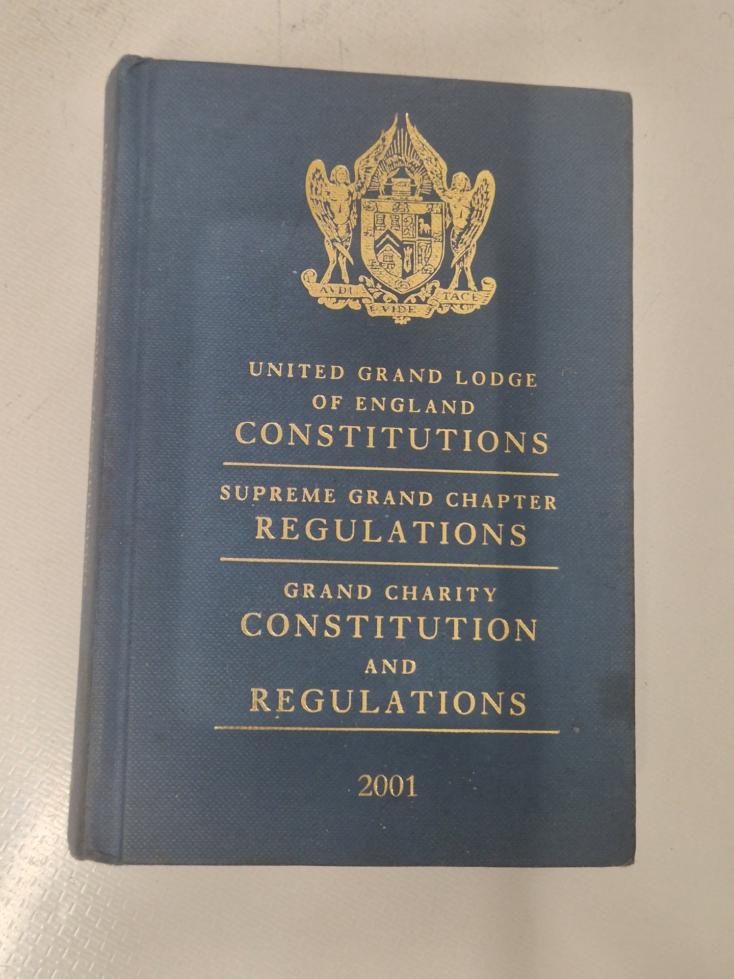 United Grand Lodge of England Constitutions Book 2001, Lodge, One Size, Good condition — preloved on SilentSale®