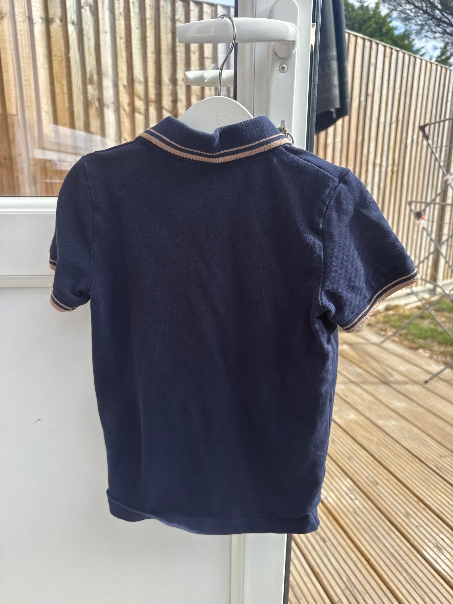 Next Navy Polo Shirt with Embroidered Logo – 5-6 Years, Next, 5-6 years, Excellent condition — preloved on SilentSale®