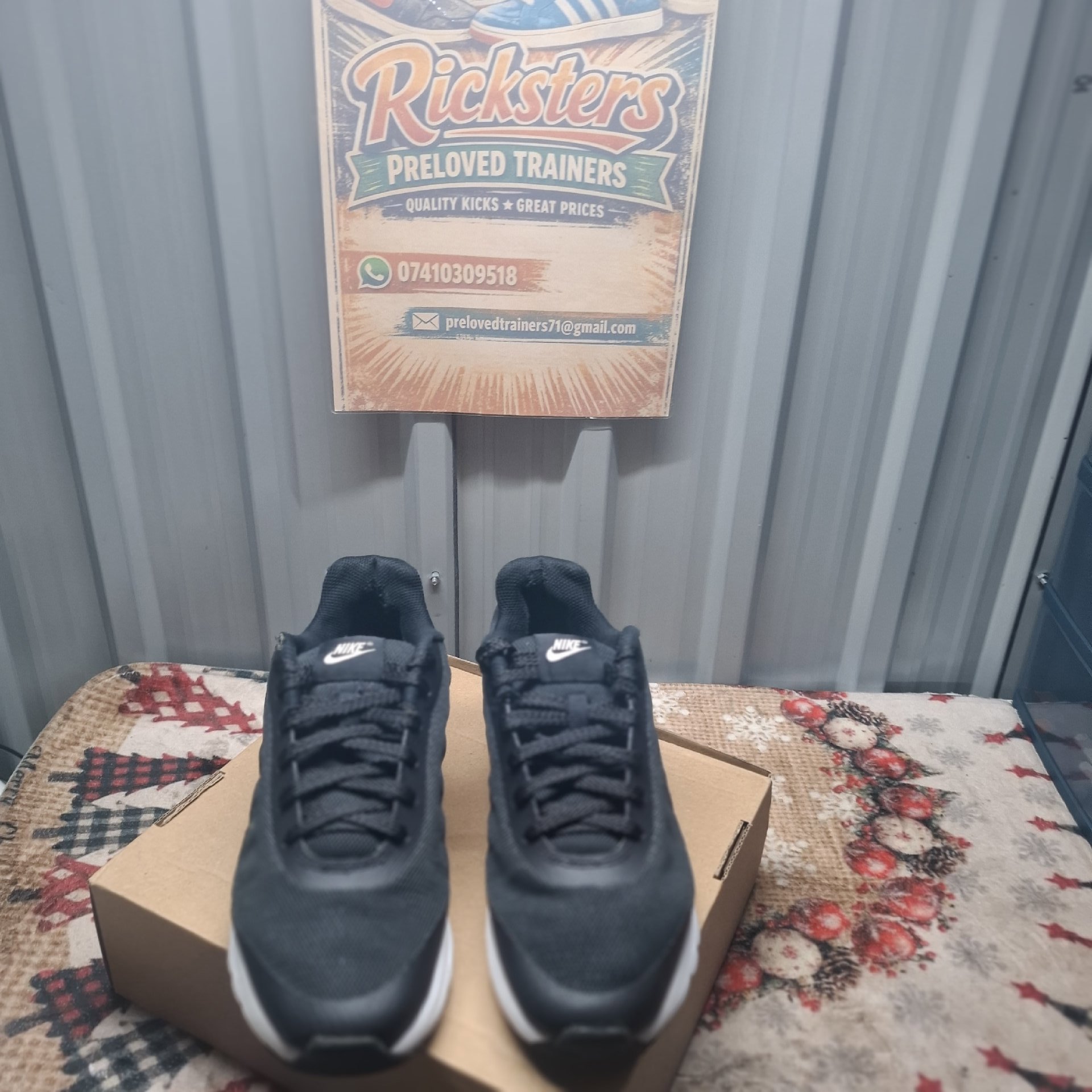 Nike Air Black Trainers UK 5, Nike, 5, Excellent condition — preloved on SilentSale®