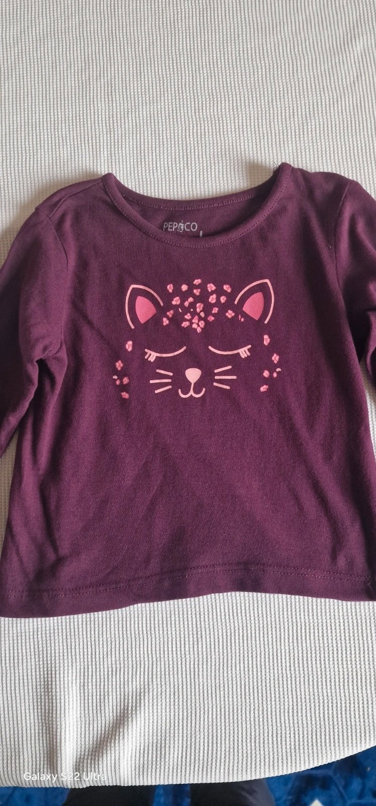 Girls blouse, Pepco, 9-12 months / 74 cm, Excellent condition — preloved on SilentSale®