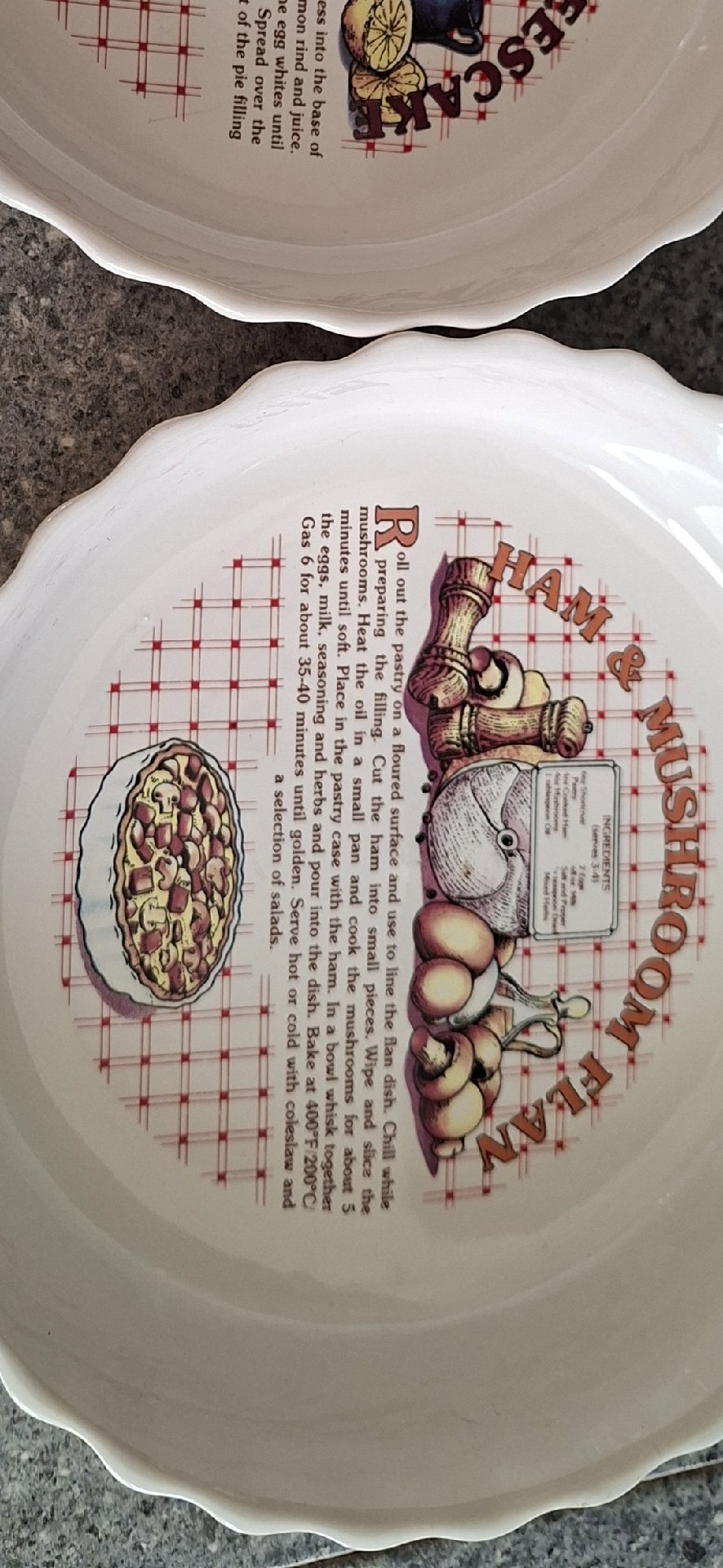 Vintage pie dishes , msm, Medium, Like New condition — preloved on SilentSale®