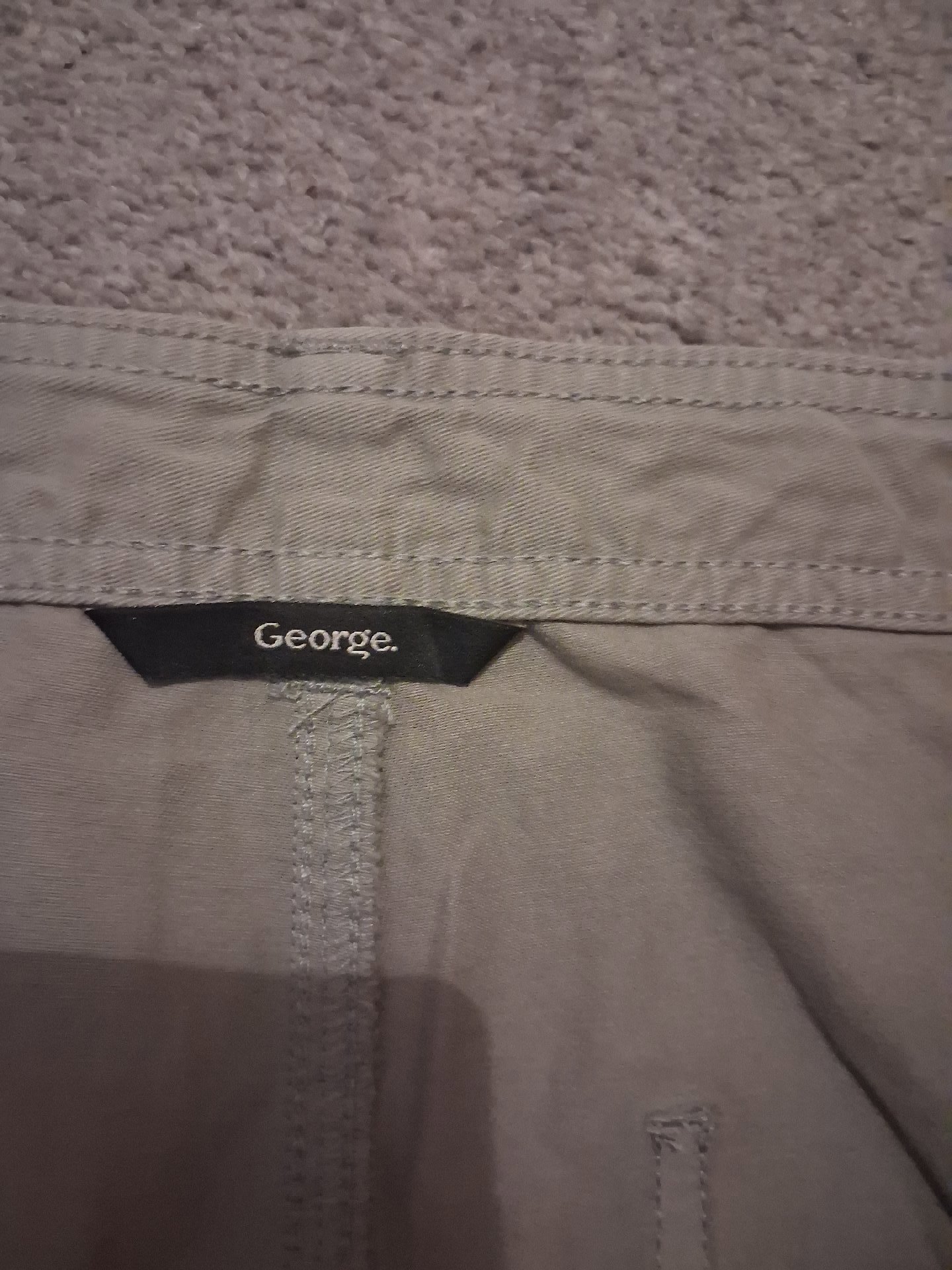 Cargo Trousers Beige Wide Leg, Unbranded, 22, New condition — preloved on SilentSale®