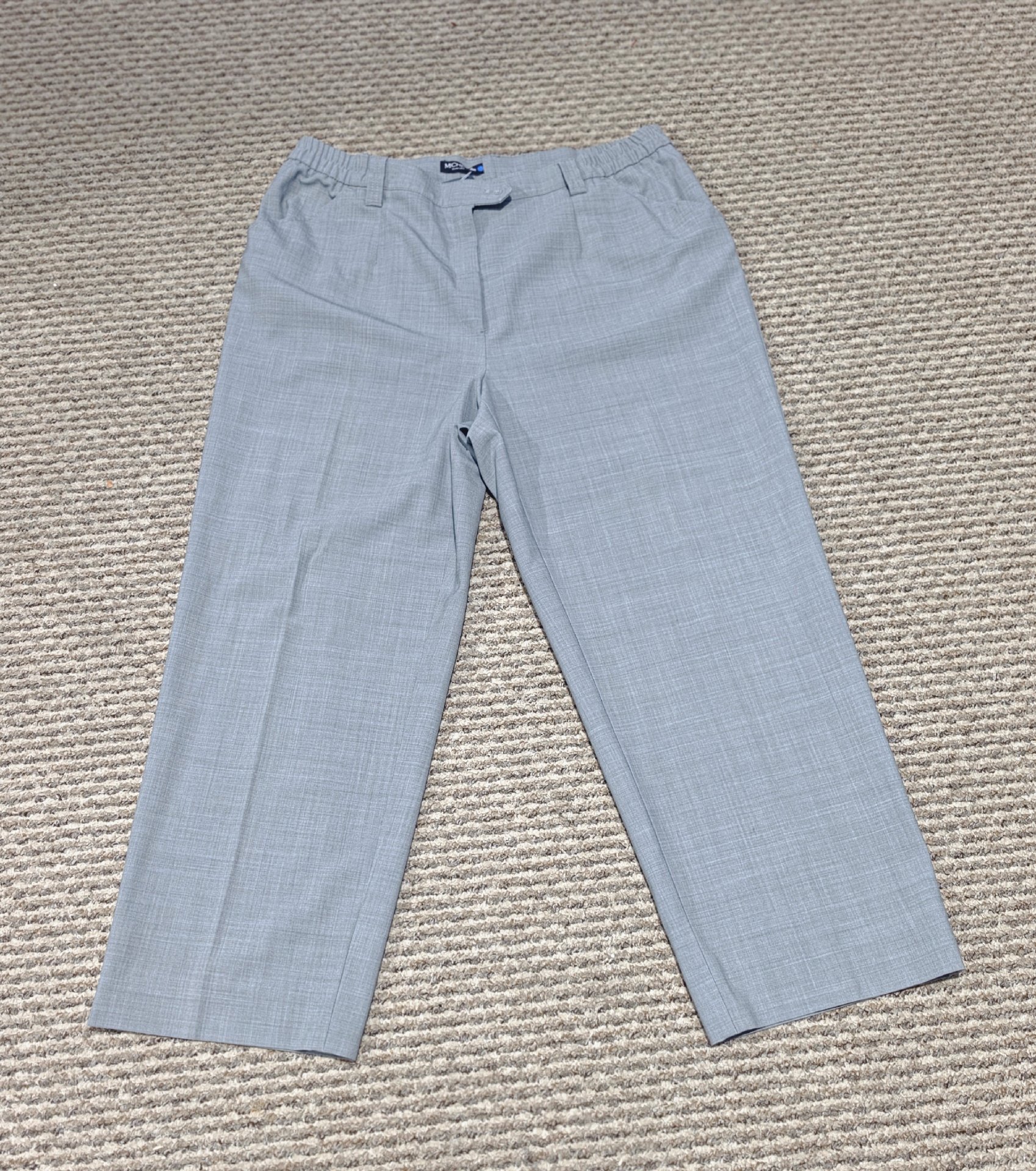 Michele women's grey slim leg classic trousers, MICHELE, 22, Excellent condition — preloved on SilentSale®