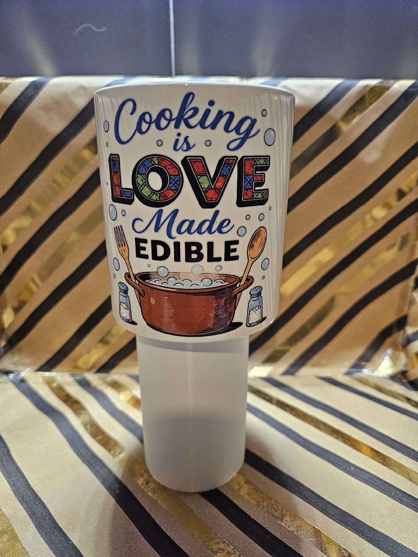 Cooking Is Love Made Edible Ceramic Mug, Unbranded, One Size, New condition — preloved on SilentSale®