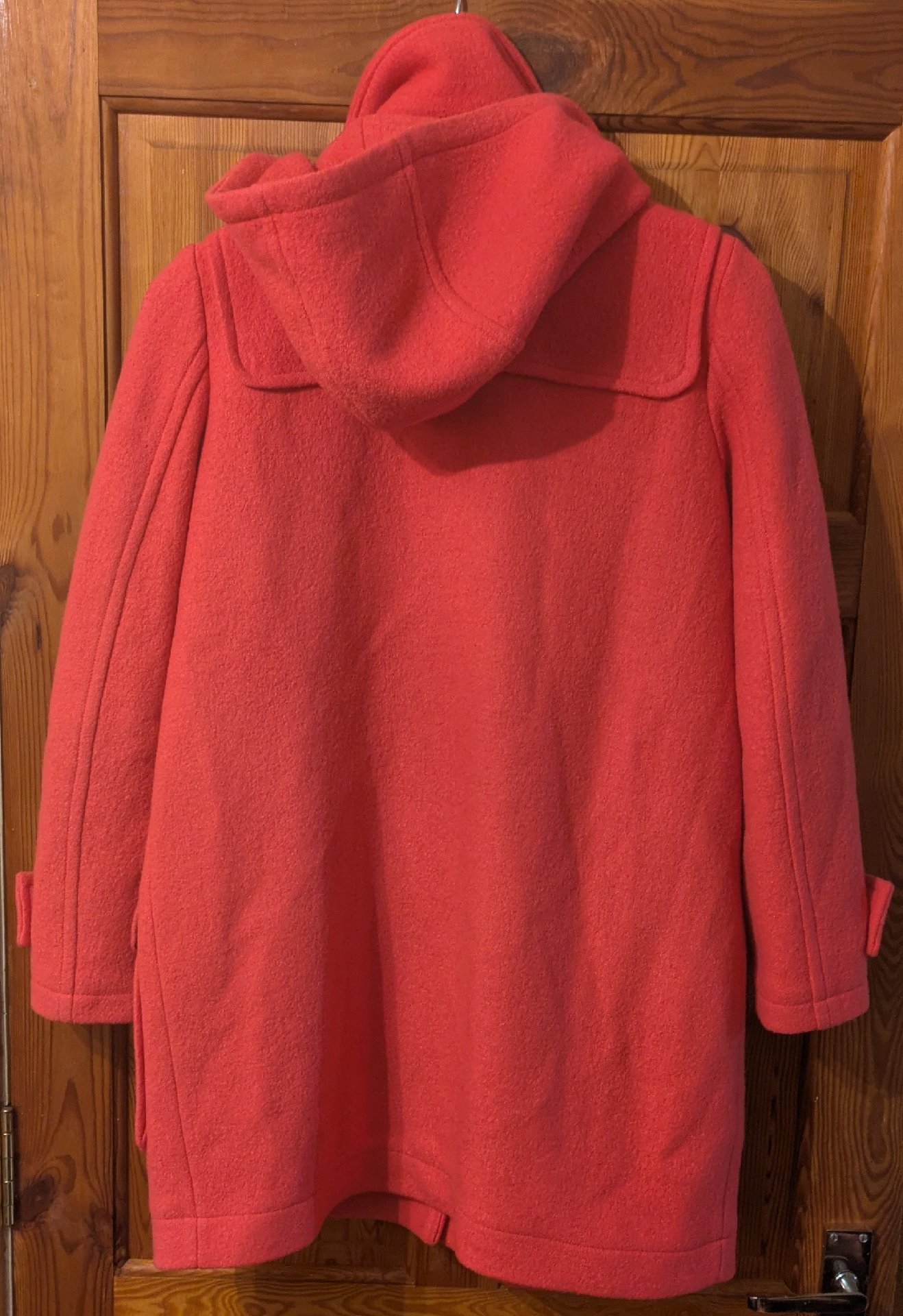 Joules Red Wool Blend Duffle Coat, Joules, 10, Excellent condition — preloved on SilentSale®