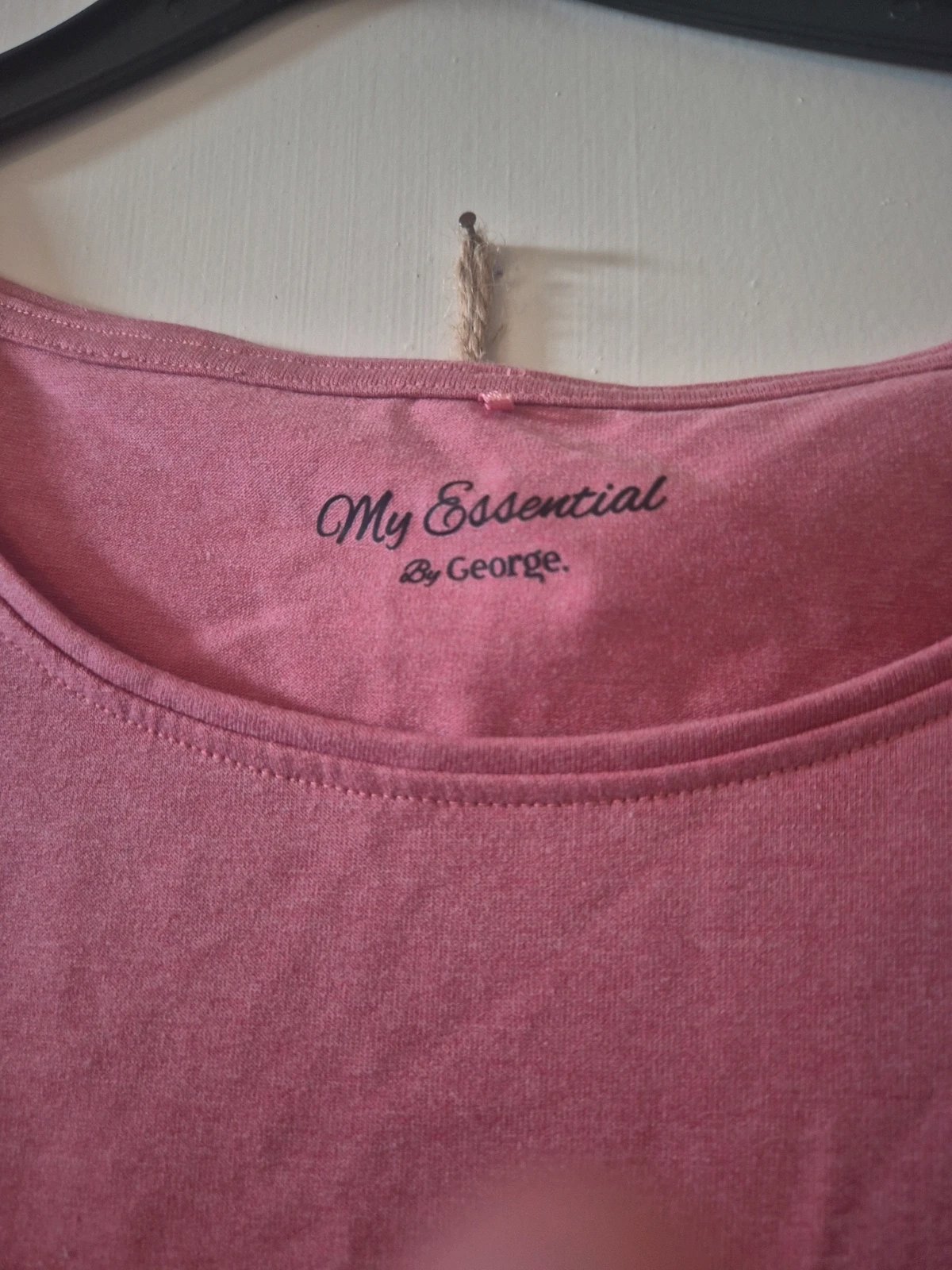 pink long sleeved top size 24, George, 24-36 months / 92 cm, Excellent condition — preloved on SilentSale®