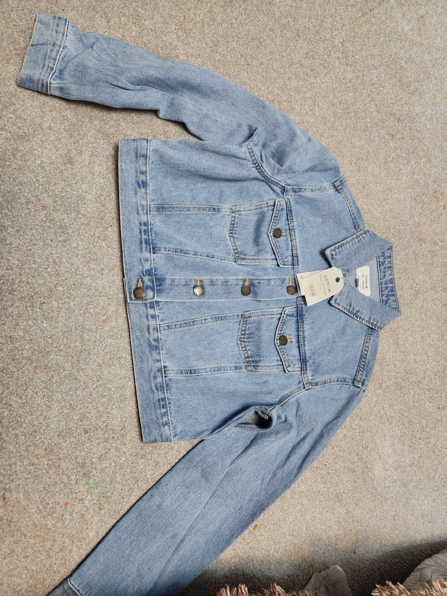 Denim Co Light Blue Denim Jacket – Size 12, Primark, 12, New condition — preloved on SilentSale®
