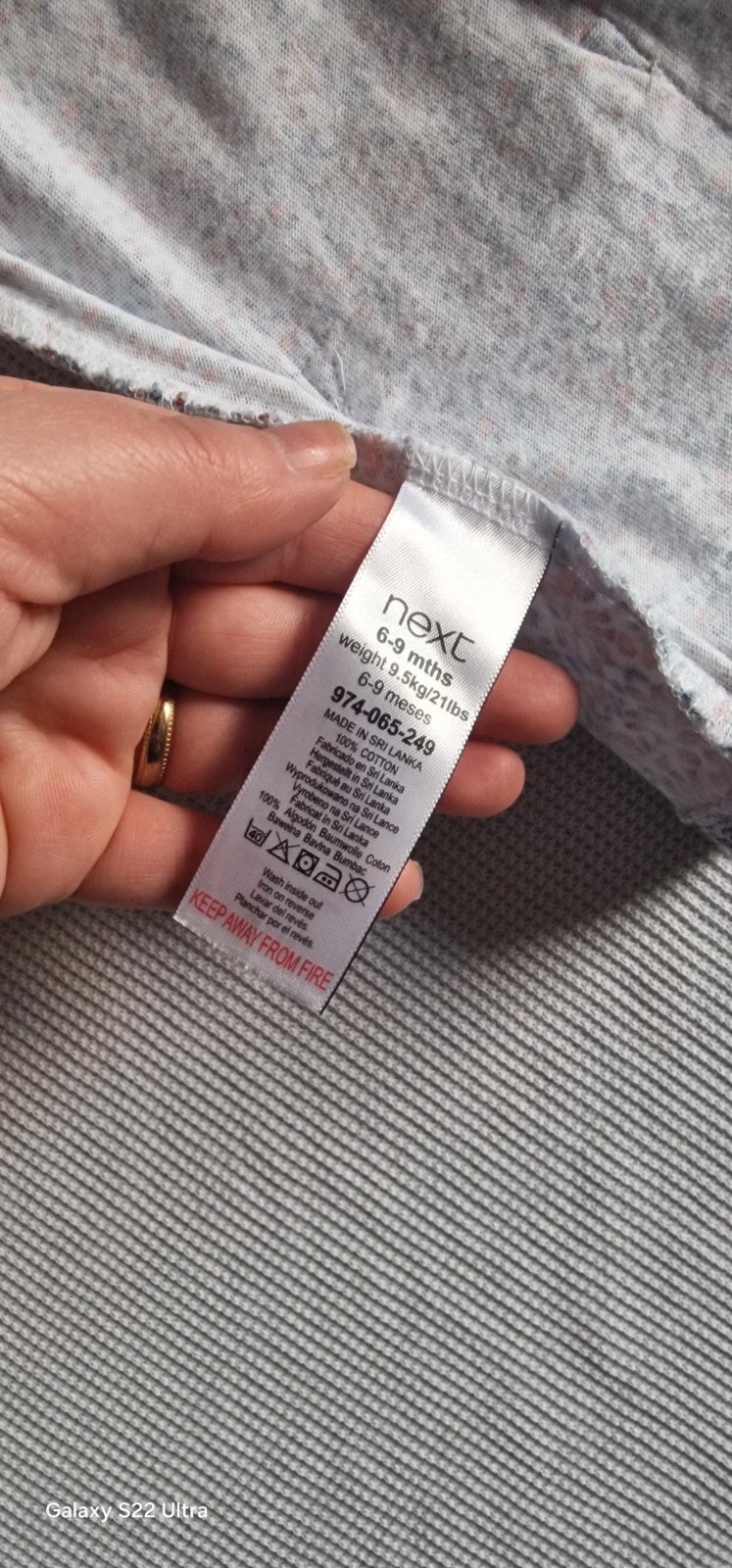 Girls dress, Next, 6-9 months / 68 cm, Excellent condition — preloved on SilentSale®