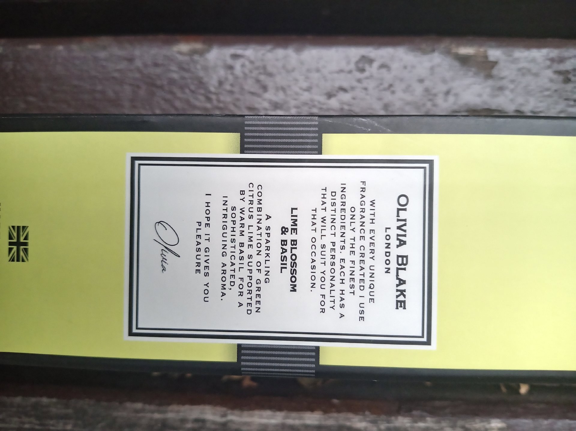 Olivia Blake Lime Blossom & Basil Eau De Cologne 100ml, Olivia Blake, 100ml, New condition — preloved on SilentSale®