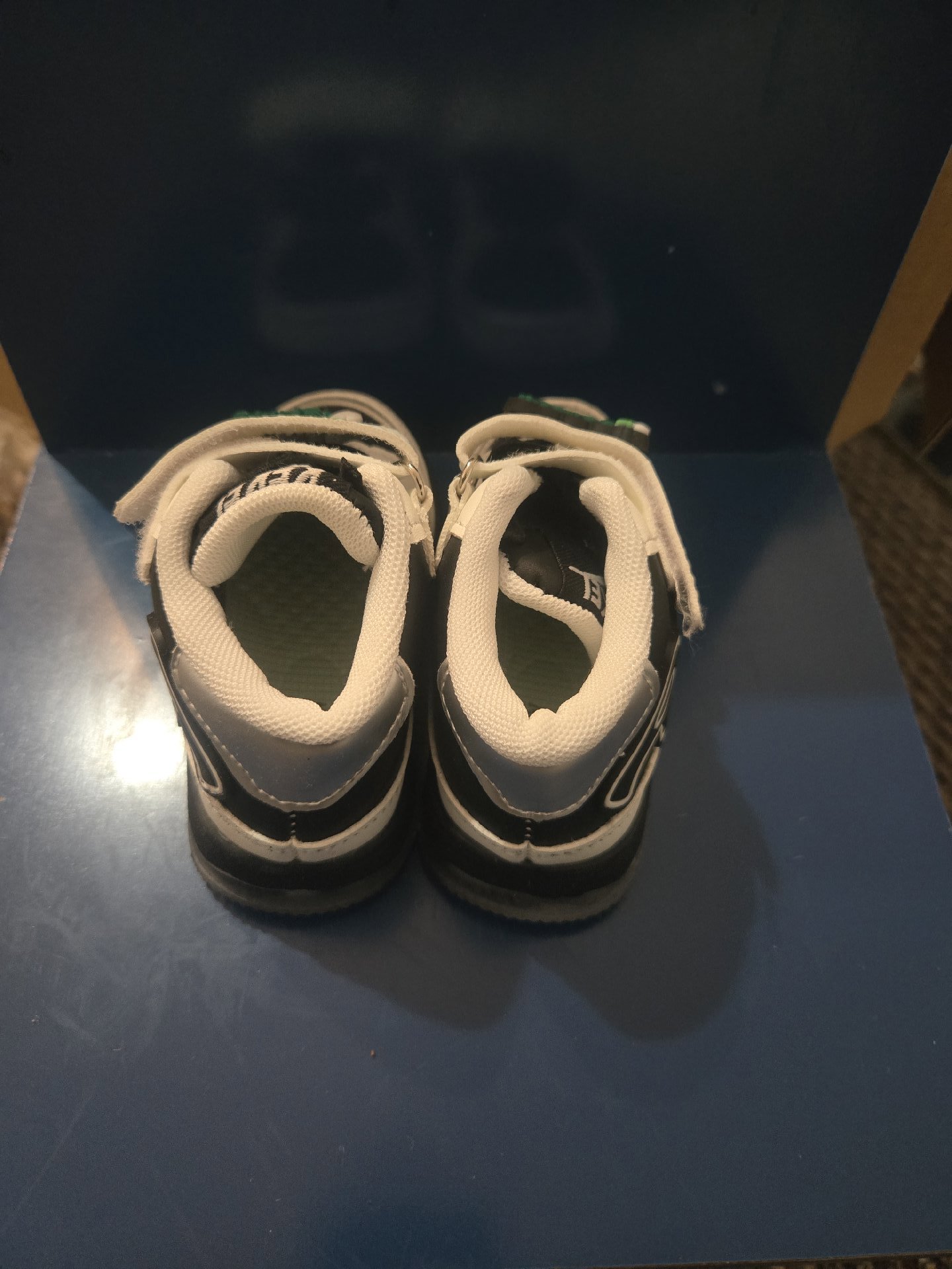 Kekel Black and White Toddler Trainers, Kekel, 4, New condition — preloved on SilentSale®