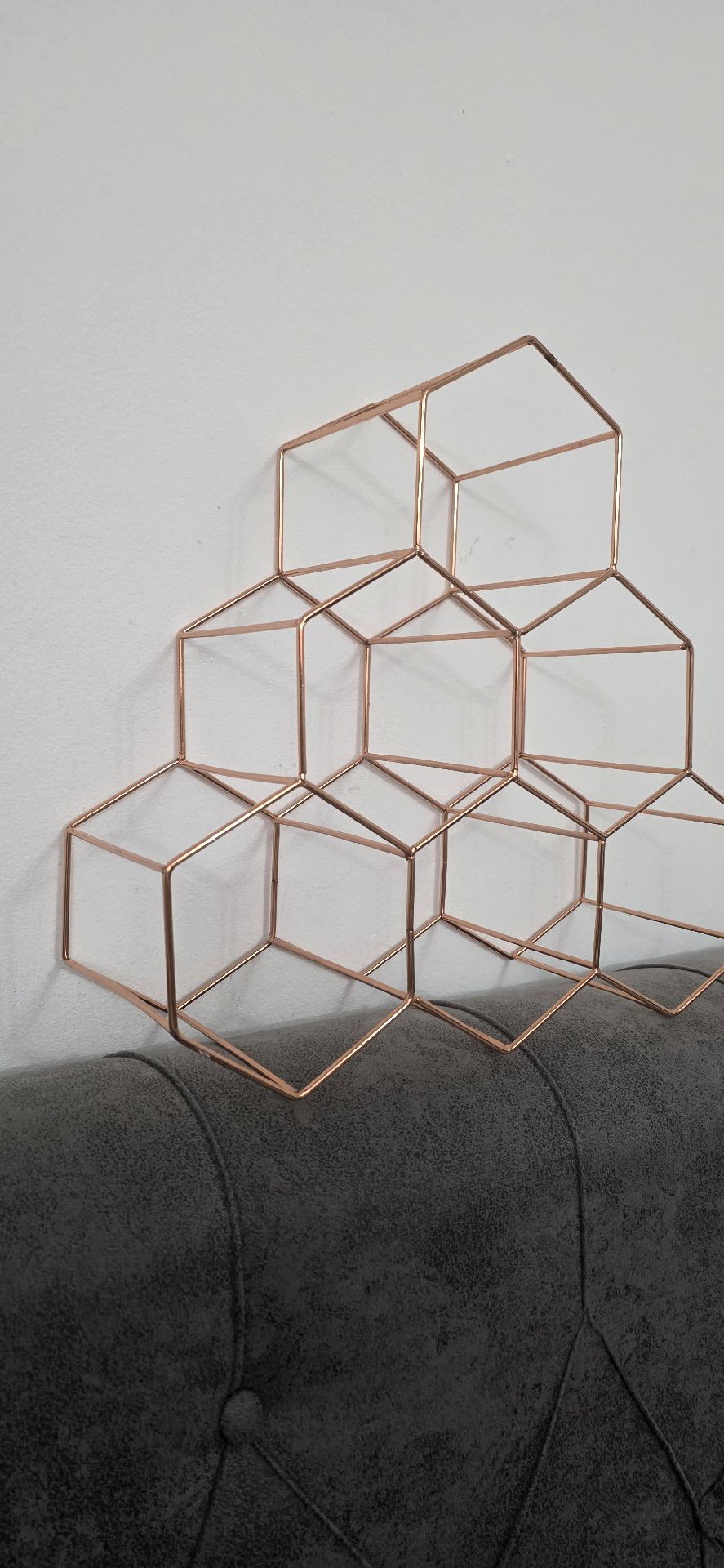 Copper Hexagonal Wall Shelf Unit, Unbranded, One Size, Excellent condition — preloved on SilentSale®