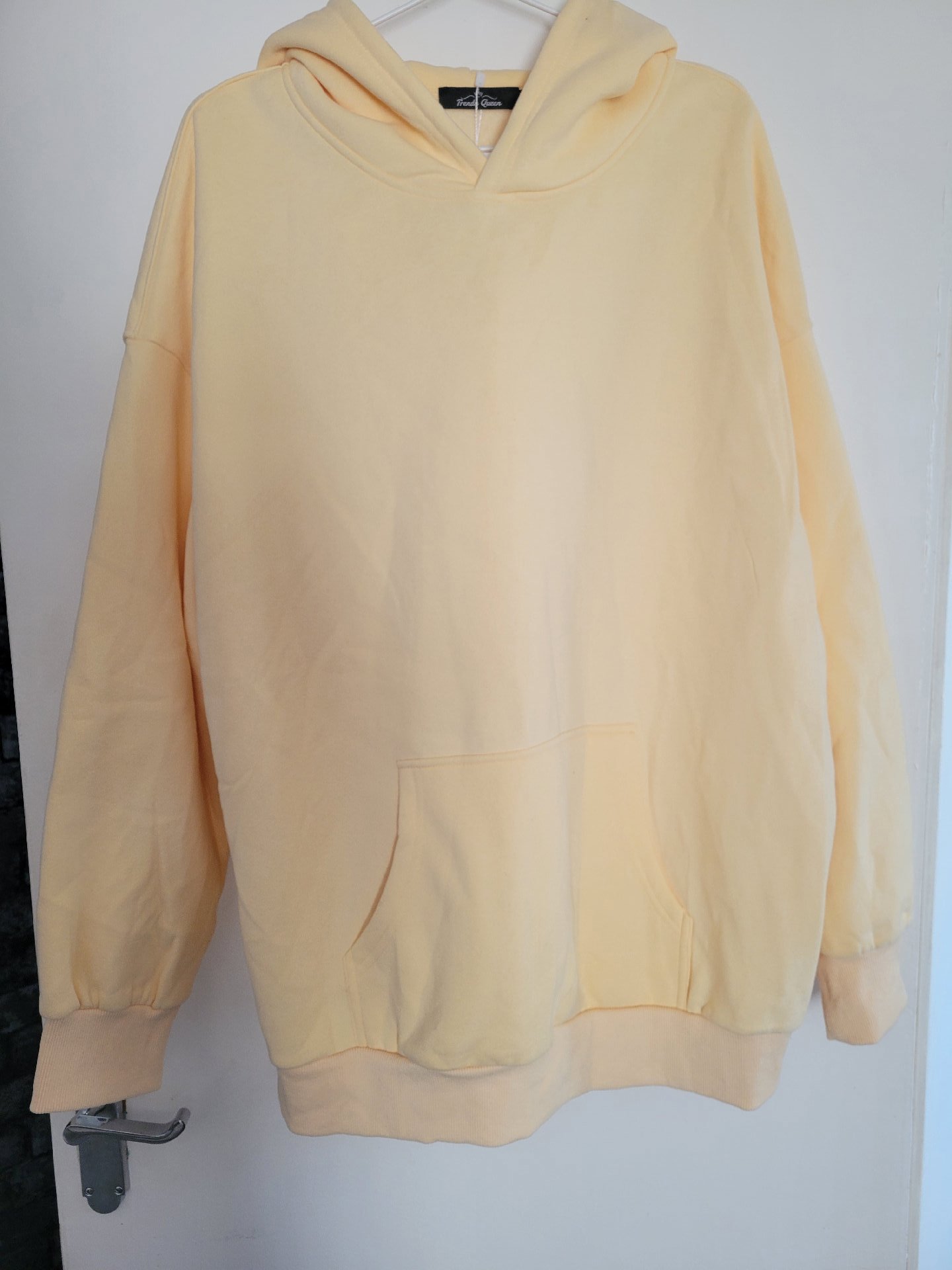 Trendy Queen Yellow Oversized Hoodie XL, Trendy Queen, XL, New condition — preloved on SilentSale®