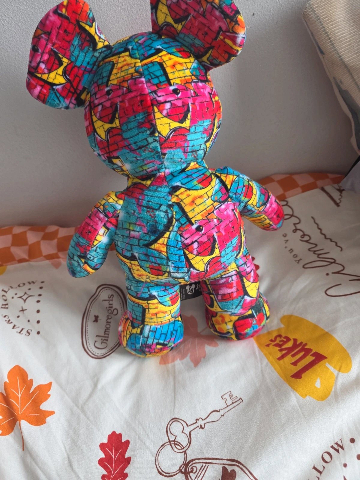 Street Bears Urban Graffiti Brick Pattern Plush Teddy Bear, Street bears, One Size, New condition — preloved on SilentSale®