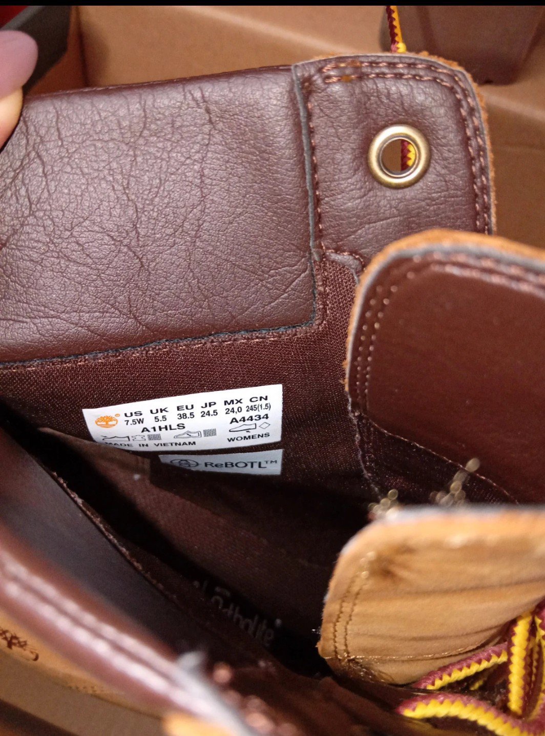 Timberland Brown Nubuck Heeled Ankle Boots, Timberland, 5.5, Like New condition — preloved on SilentSale®