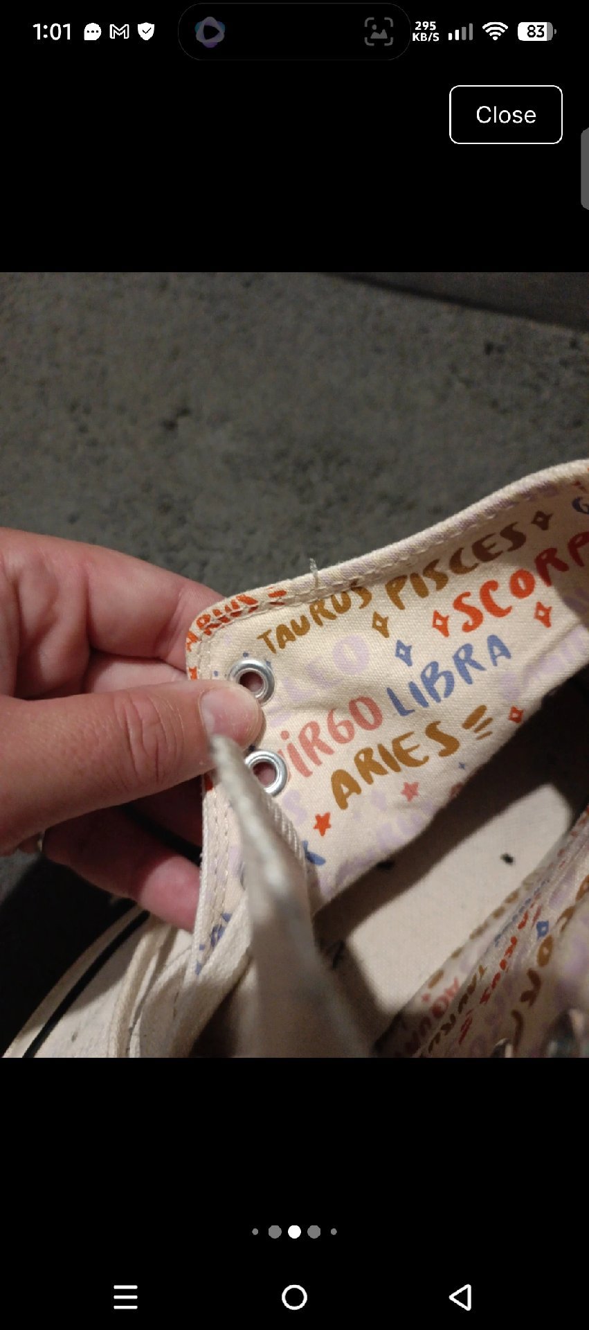 Converse Chuck Taylor All Star Zodiac Print High Top Trainers, Converse, 8, Good condition — preloved on SilentSale®