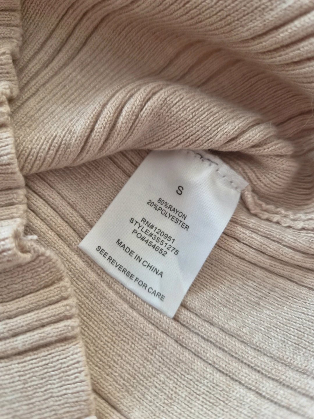 Olive + Oak Beige Ribbed Knit Midi Dress – Size 8, Olive + Oak, 8, Excellent condition — preloved on SilentSale®