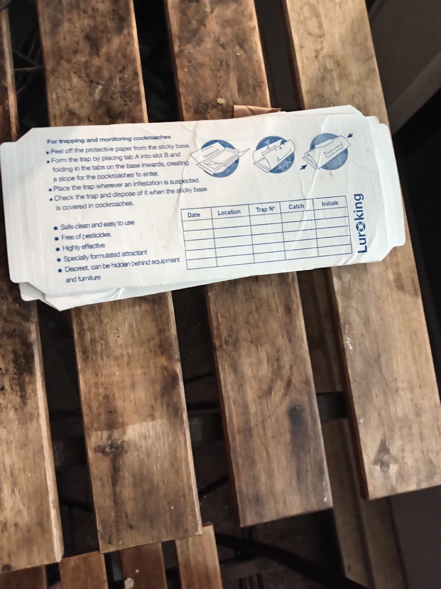 Lureking Cockroach Monitoring Traps, Lureking, Small, New condition — preloved on SilentSale®