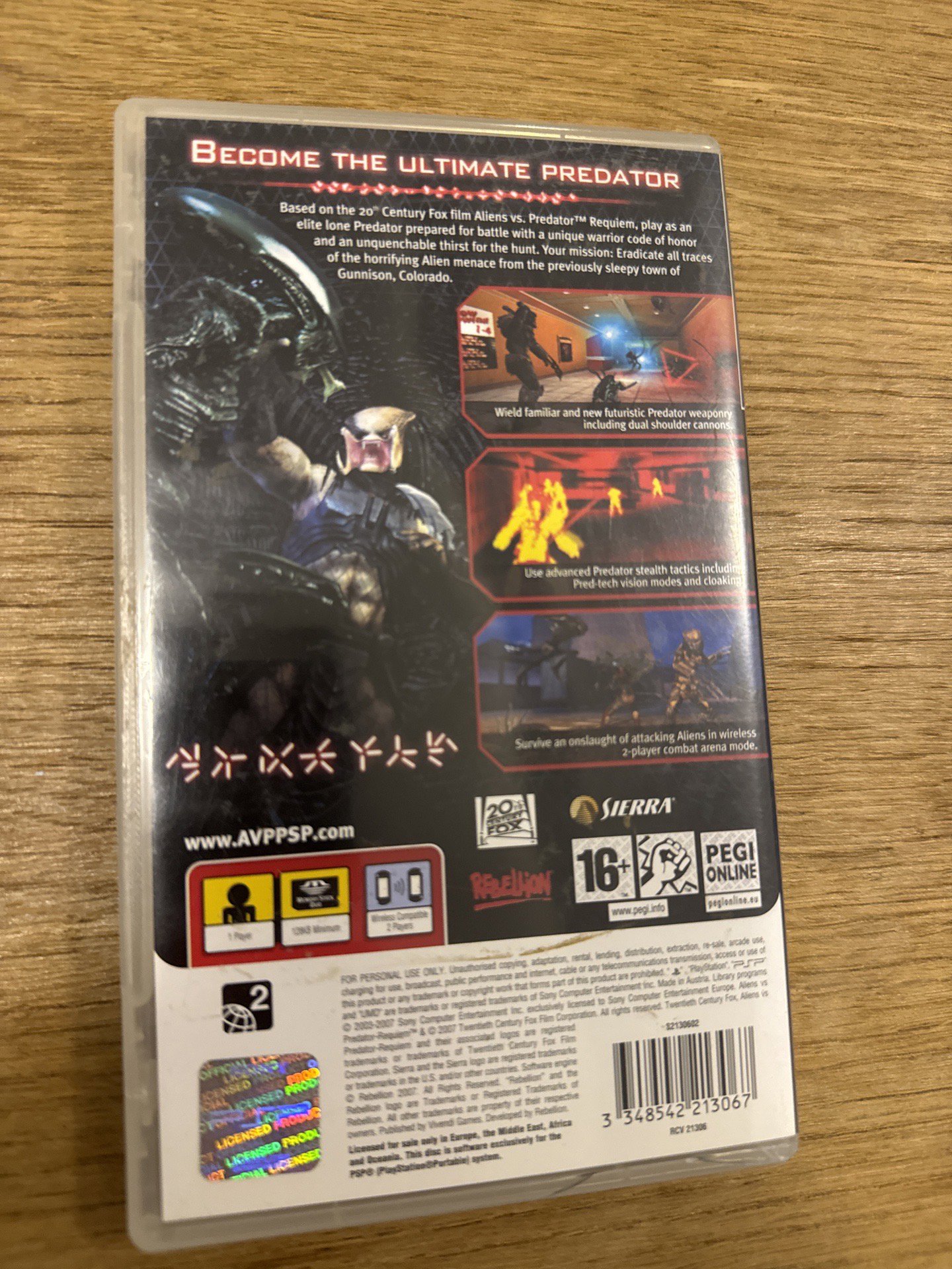 Psp Aliens Vs Predator - Requiem (2007), Uk Pal, Brand & Sony Factory Sealed, Sierra, One Size, New condition — preloved on SilentSale®