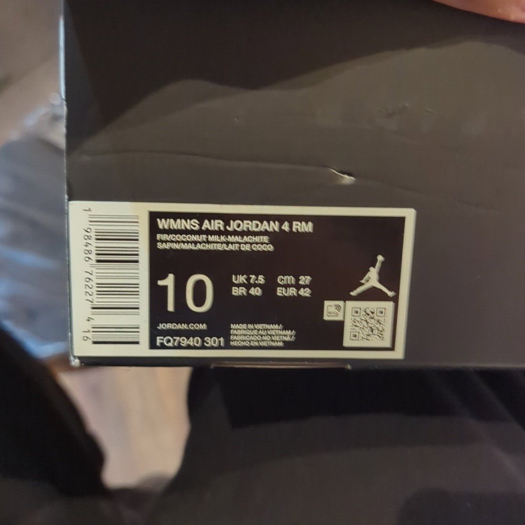 Air Jordan 4 RM Women's Trainers Fir Green UK 7.5, Jordan, 7.5, New condition — preloved on SilentSale®
