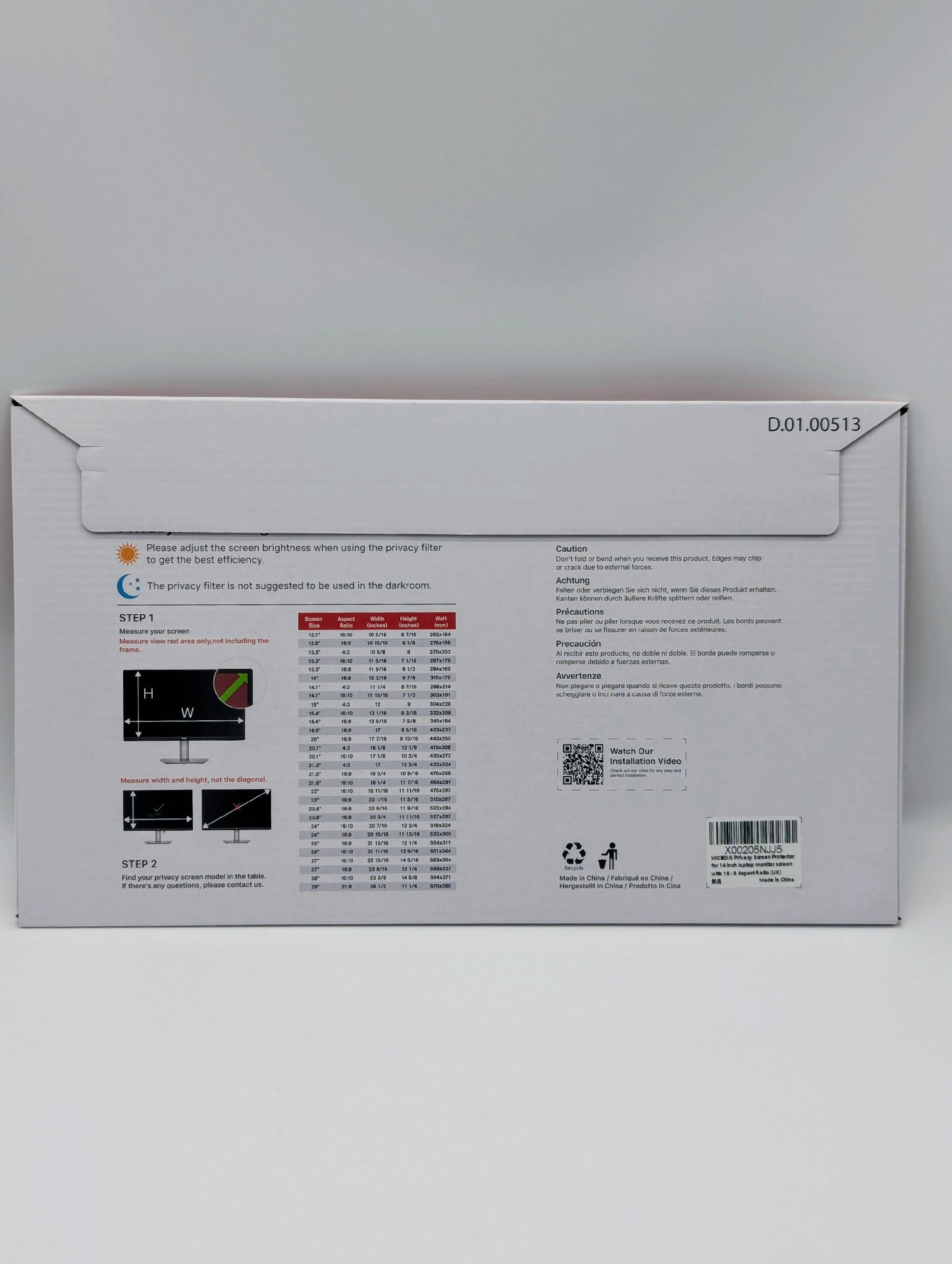 Privacy Screen Protector for 14 Inch Monitor, Unbranded, 14 inch, New condition — preloved on SilentSale®