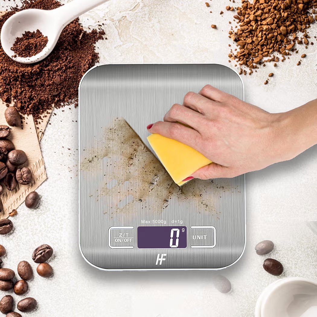 HF Digital Kitchen Scale Stainless Steel 5kg Capacity, HF, One Size, New condition — preloved on SilentSale®