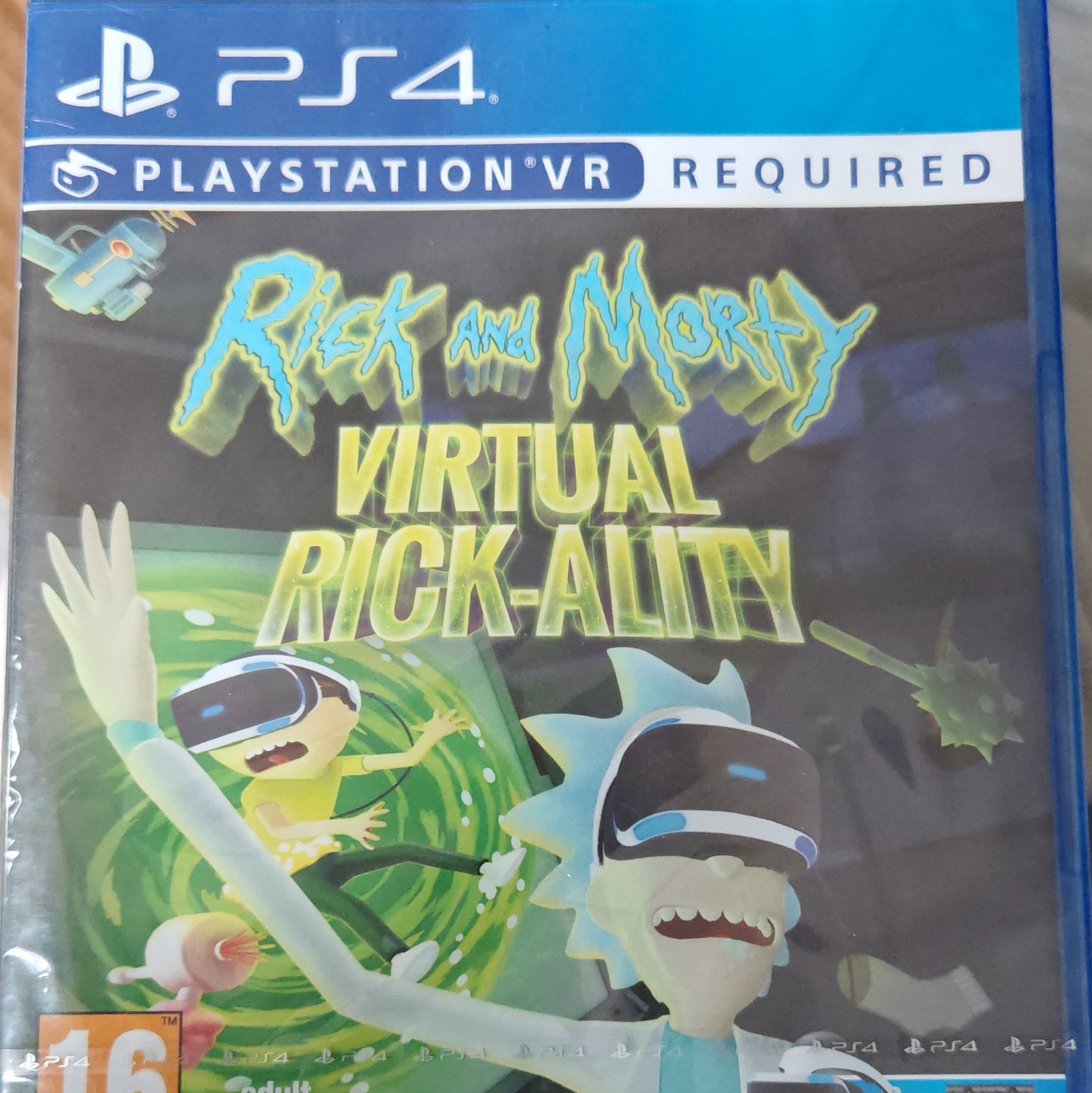 Rick and Morty Virtual Rick-ality PS4 VR Game, PlayStation, One Size, New condition — preloved on SilentSale®